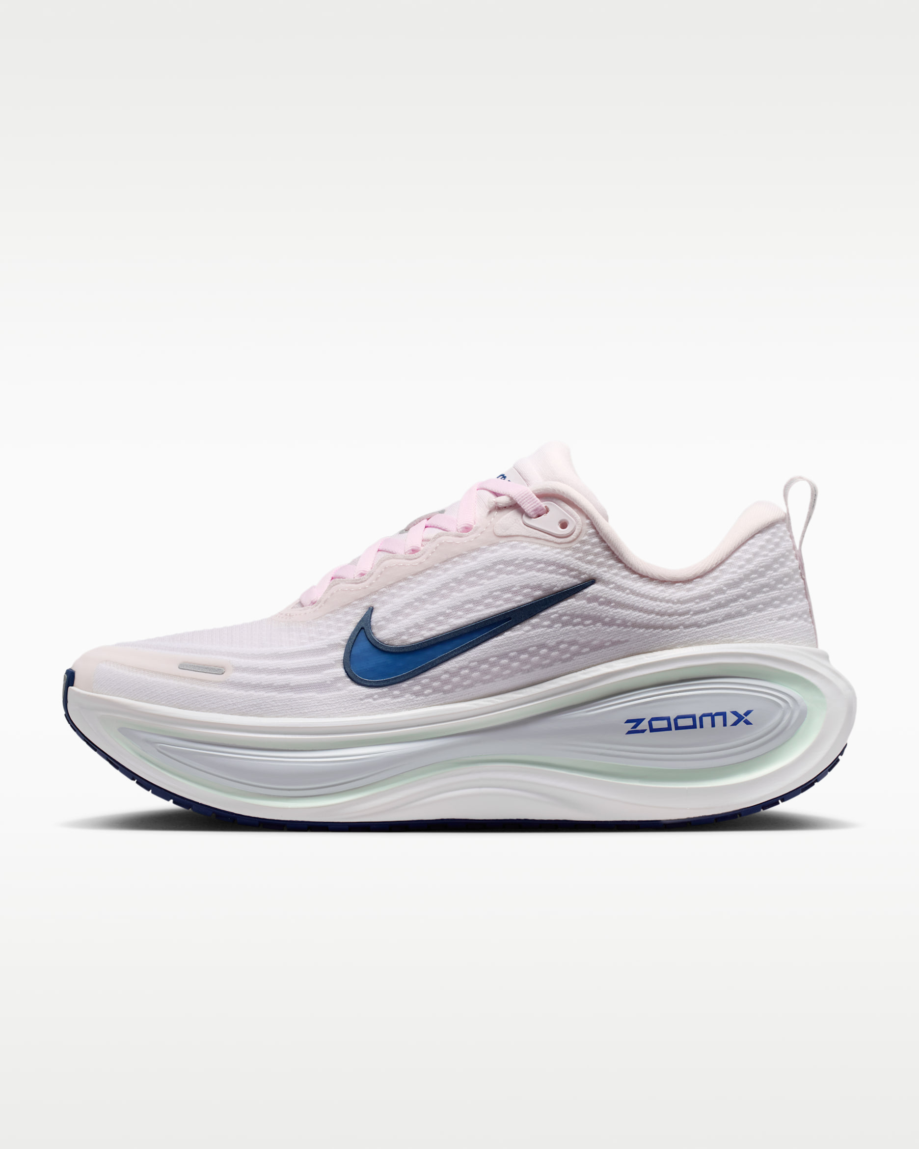 Nike Vomero Plus — Pearl Pink/White/Barely Green/Midnight Navy