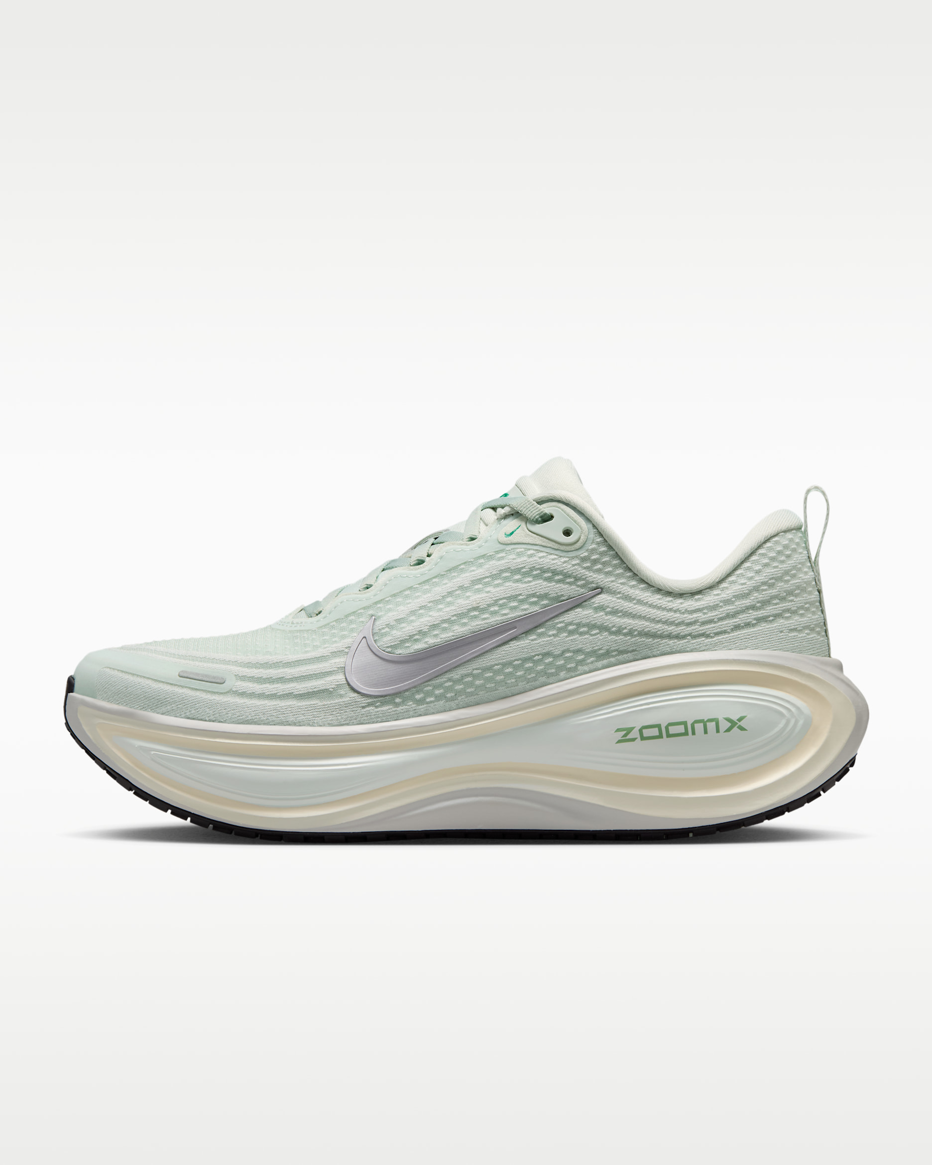 Nike Vomero Plus — Light Silver/Barely Green/Sea Glass/Metallic Silver