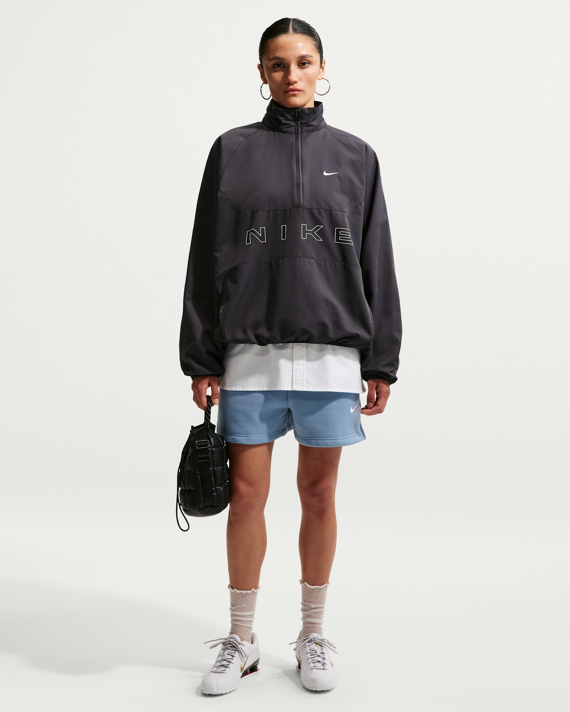 Nike Studio Fleece Medium Weight — Work Blue/Sail