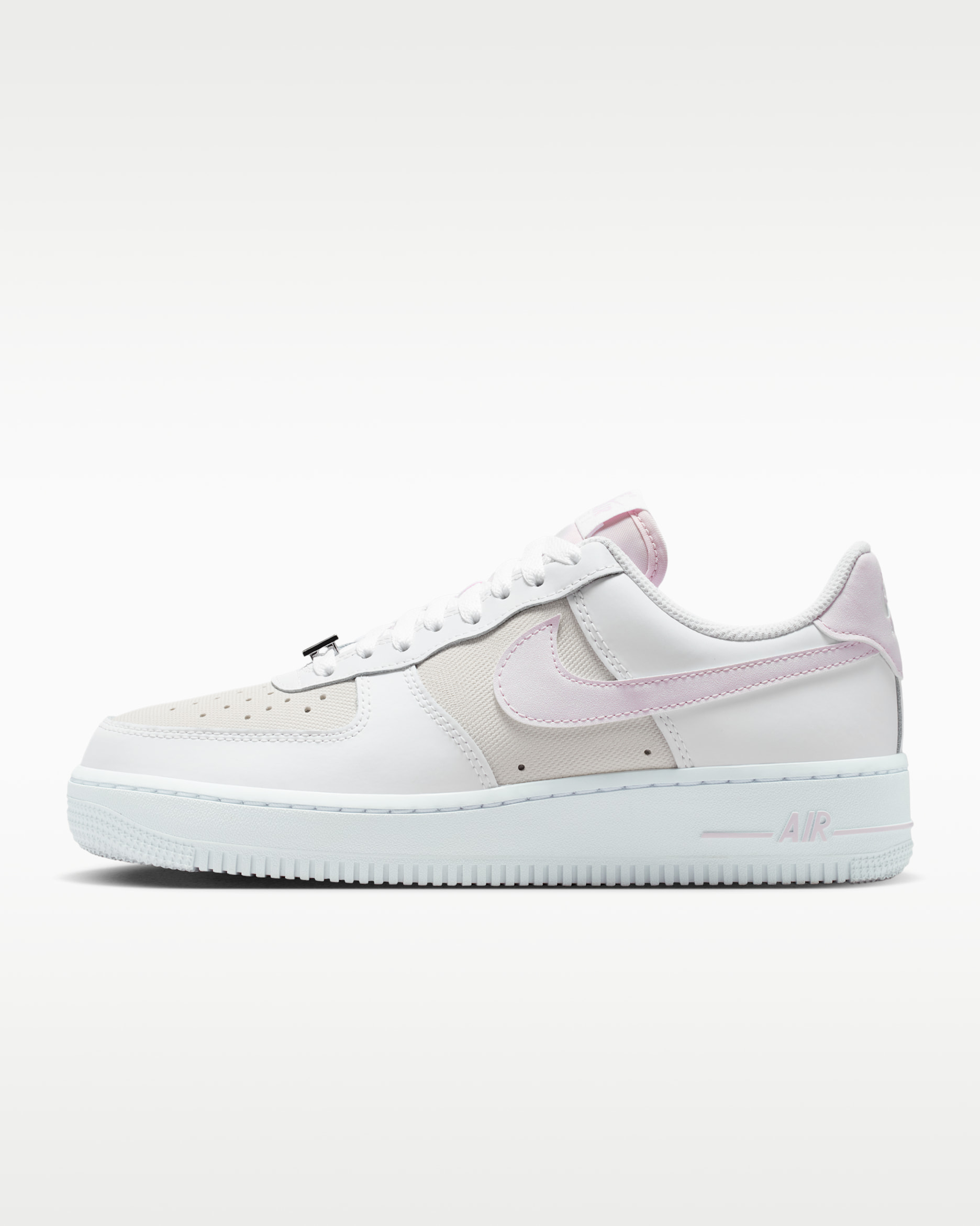 Nike Air Force 1 '07 SE — White/Metallic Silver/Bleached Lilac