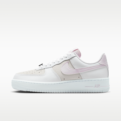 Nike Air Force 1 '07 SE — White/Metallic Silver/Bleached Lilac