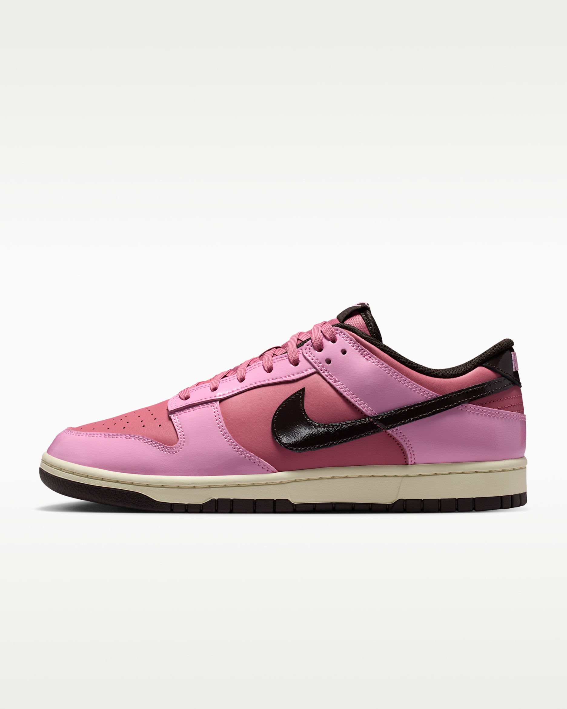 Nike Dunk Low Retro — Pink Rise/Elemental Pink/Beach/Velvet Brown