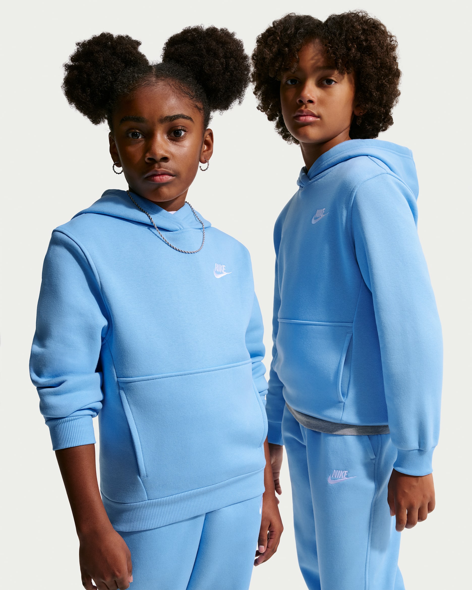 Nike Sportswear Club Fleece — Football Blue/White