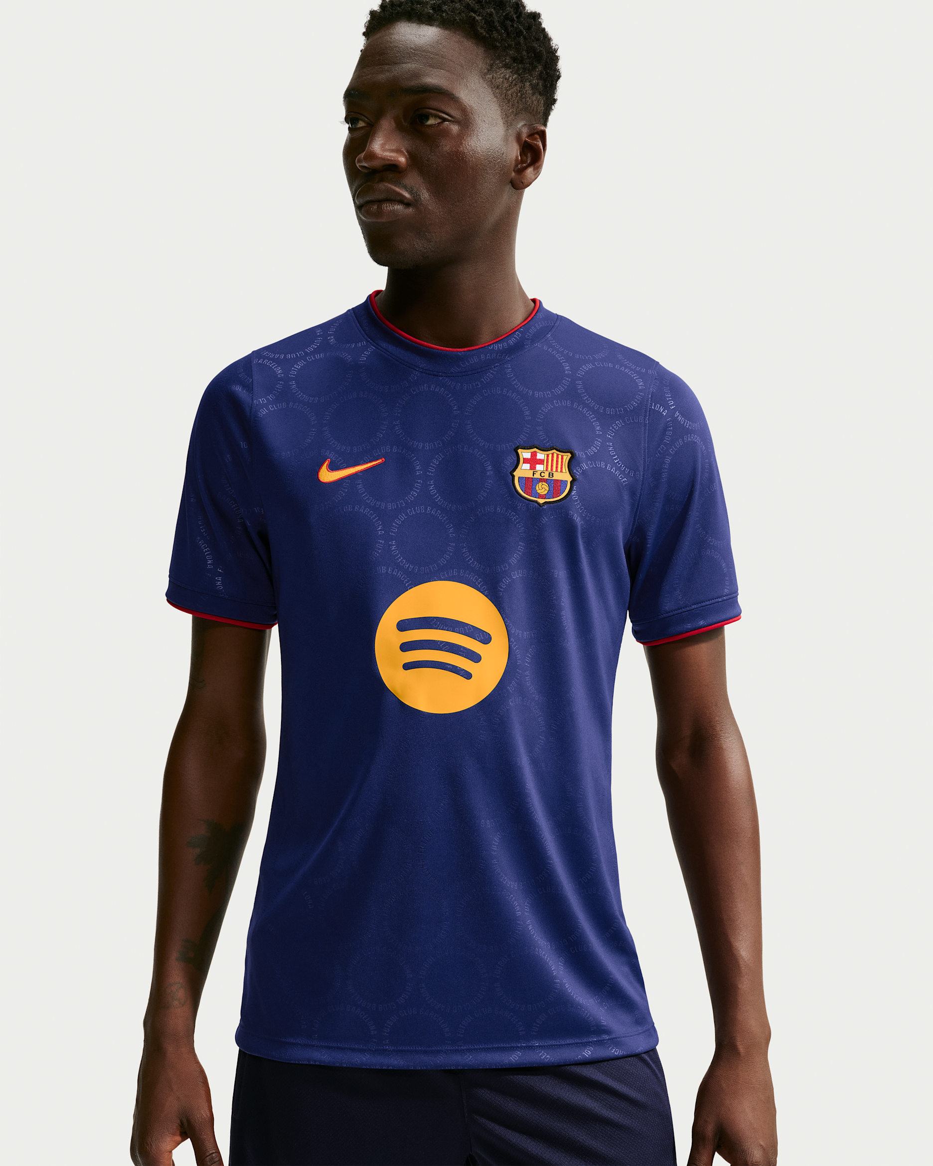 F.C. Barcelona Third — Loyal Blue/Loyal Blue/Gym Red/University Gold