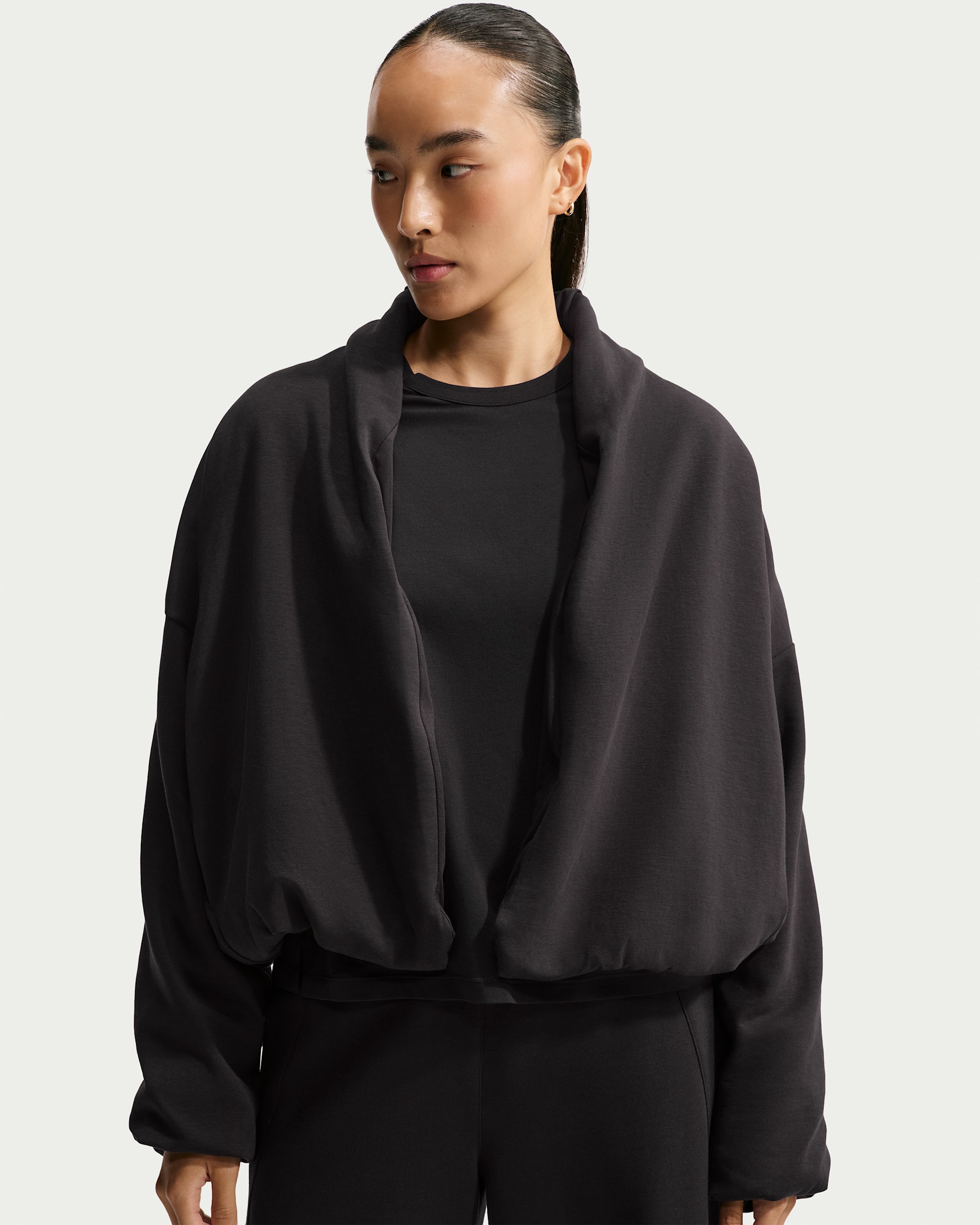 Nike 24.7 ImpossiblySoft Plush — Black/Dark Smoke Grey