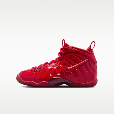 Nike Little Posite Pro — Gym Red/Black