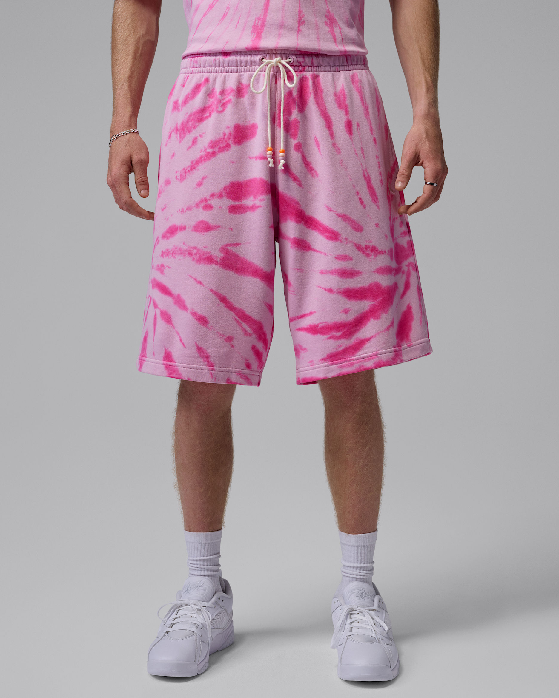 Jordan Brooklyn Fleece — Iced Carmine/Pinksicle/Pale Ivory