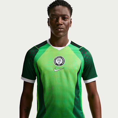 Nigeria 2026 Stadium Home — Pine Green/Electric Green/White