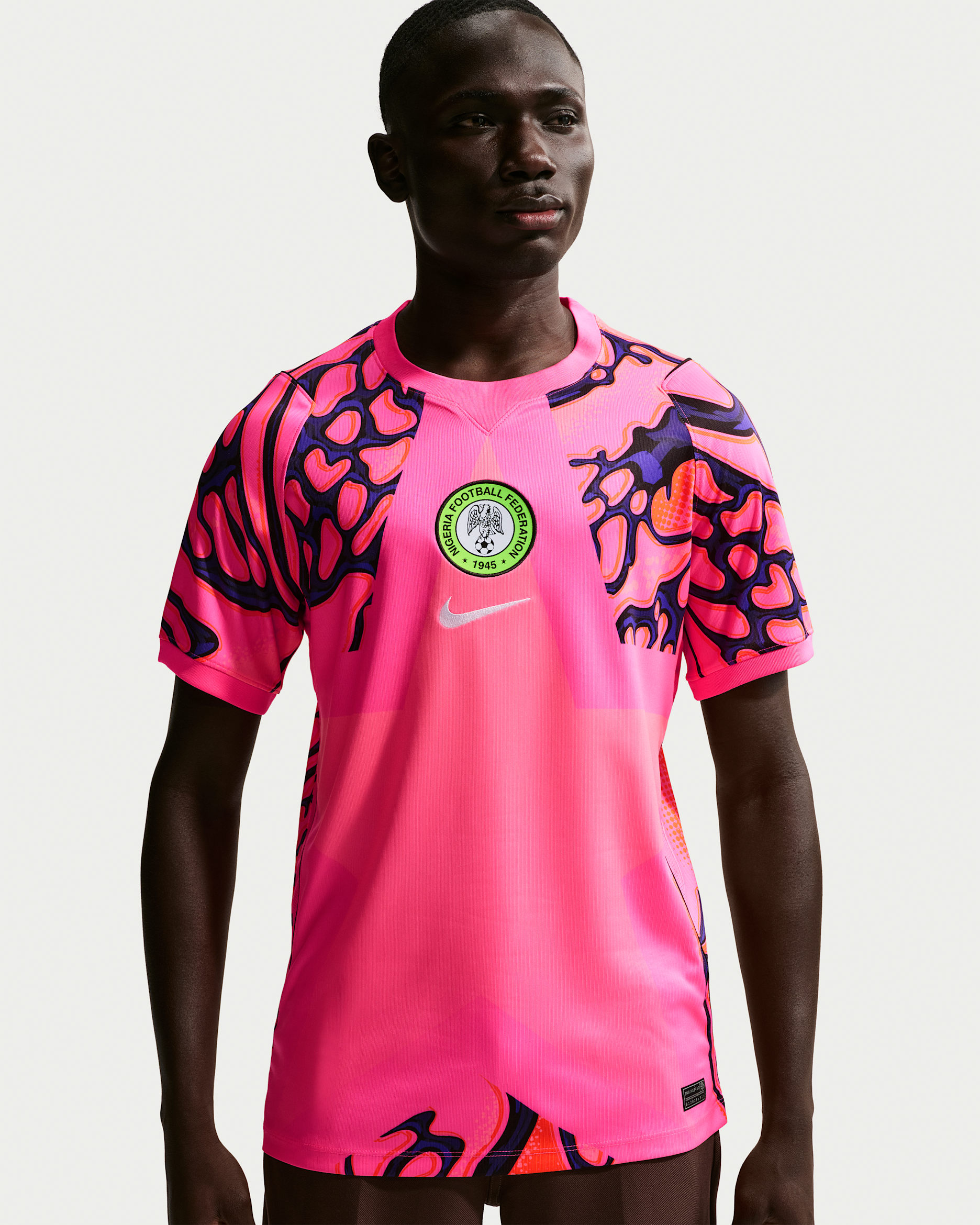 Nigeria 2026 Stadium Goalkeeper — Hyper Pink/Black/White
