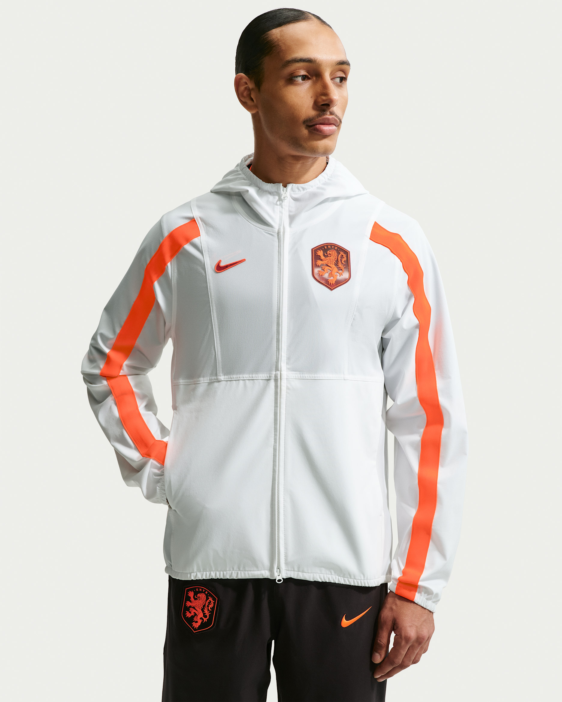 Netherlands Energy — White/Hyper Crimson