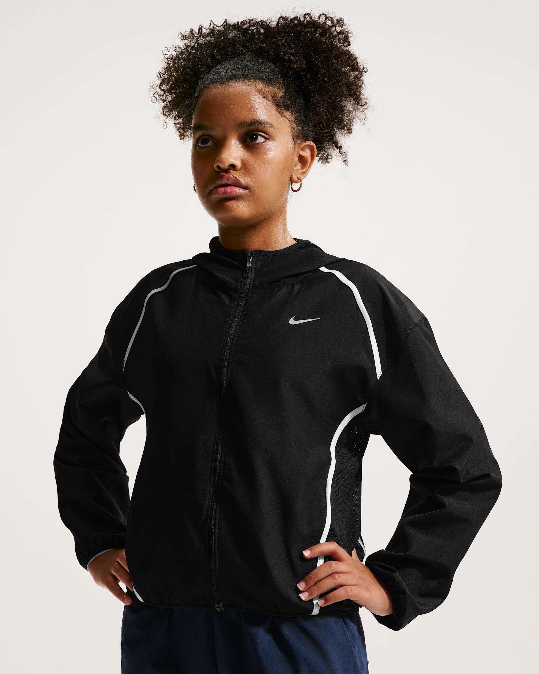 Nike Tempo — Black/Black/White