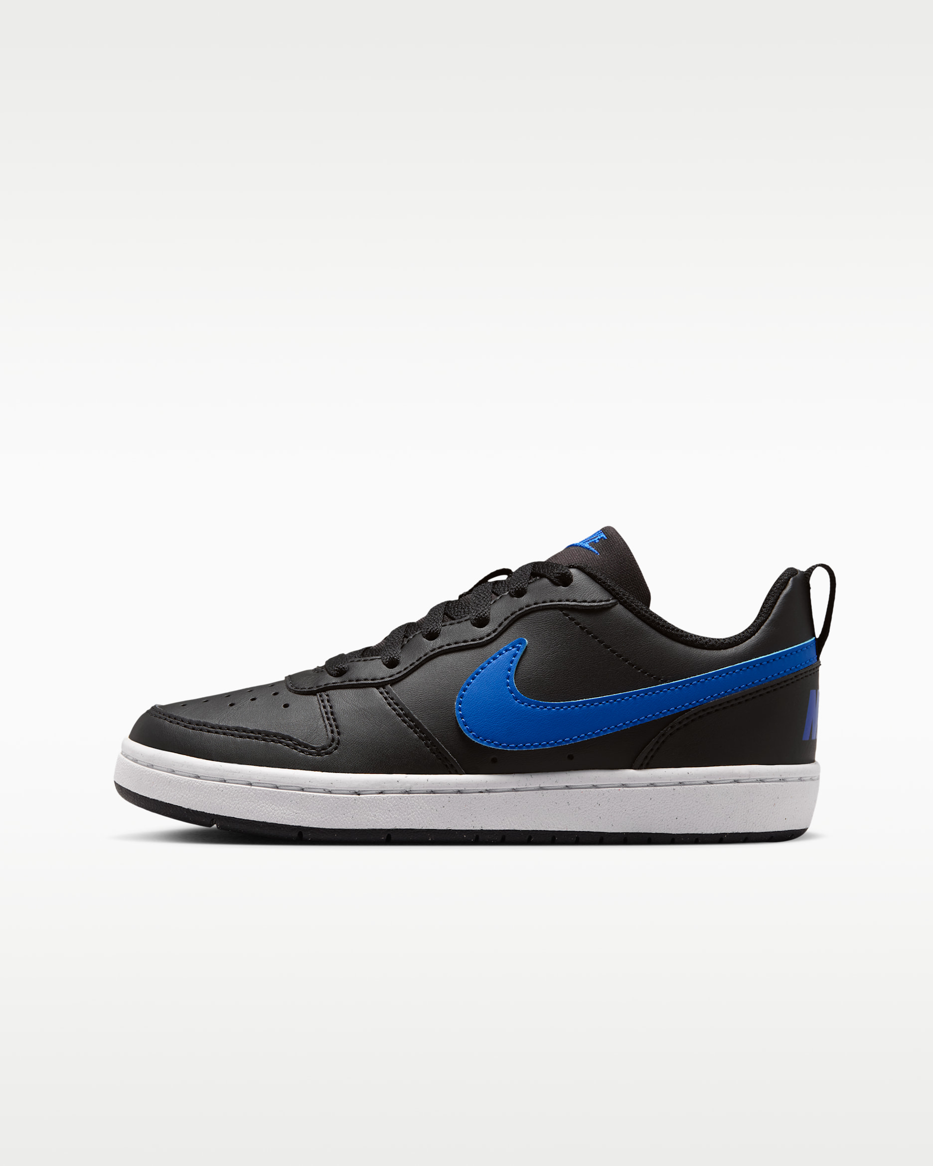 Nike Court Borough Low Recraft — Black/White/Game Royal