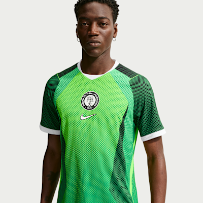 Nigeria 2026 Match Home — Pine Green/Electric Green/White