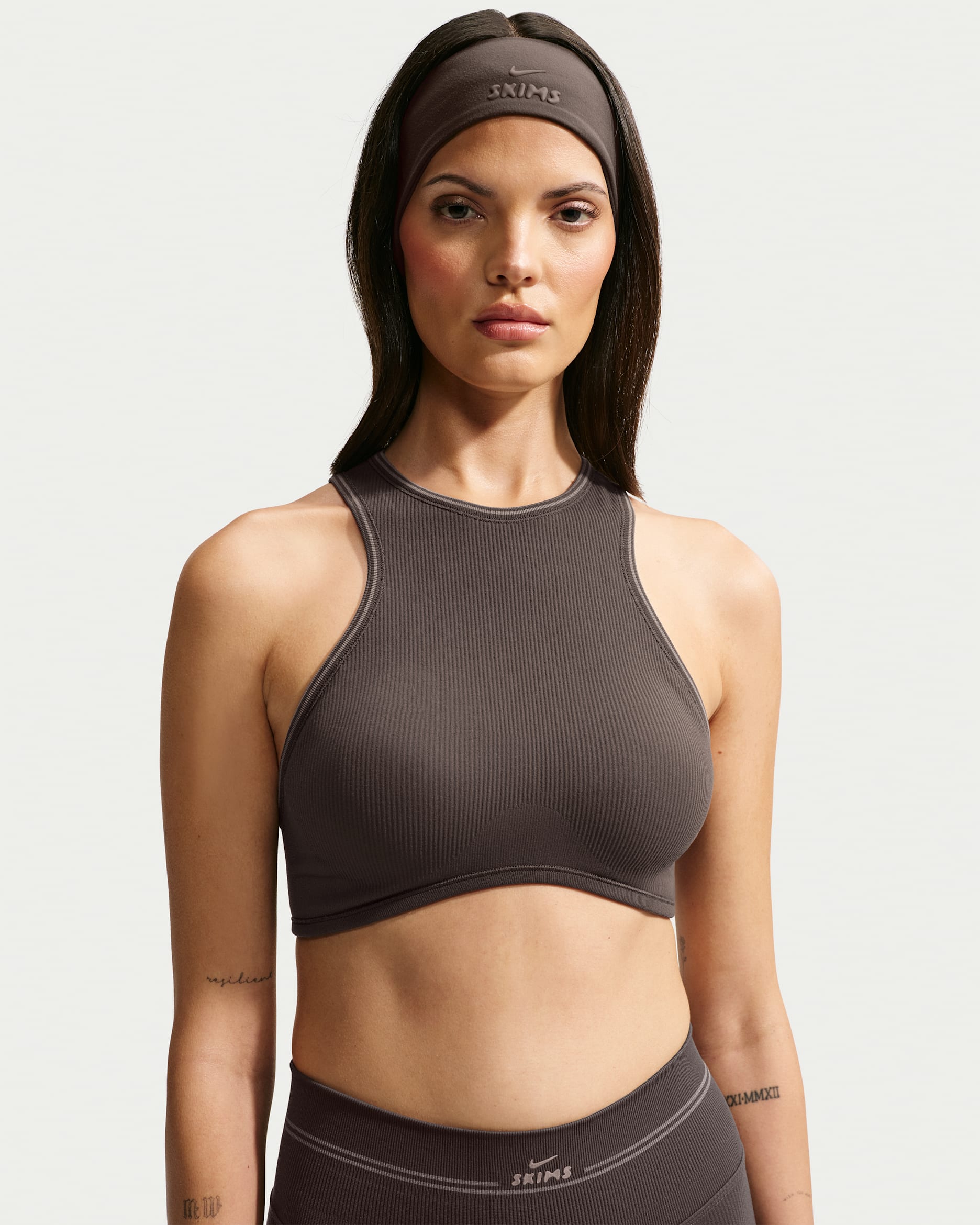 NikeSKIMS Ribbed Seamless — NSKM Phoenix/NSKM Truffle
