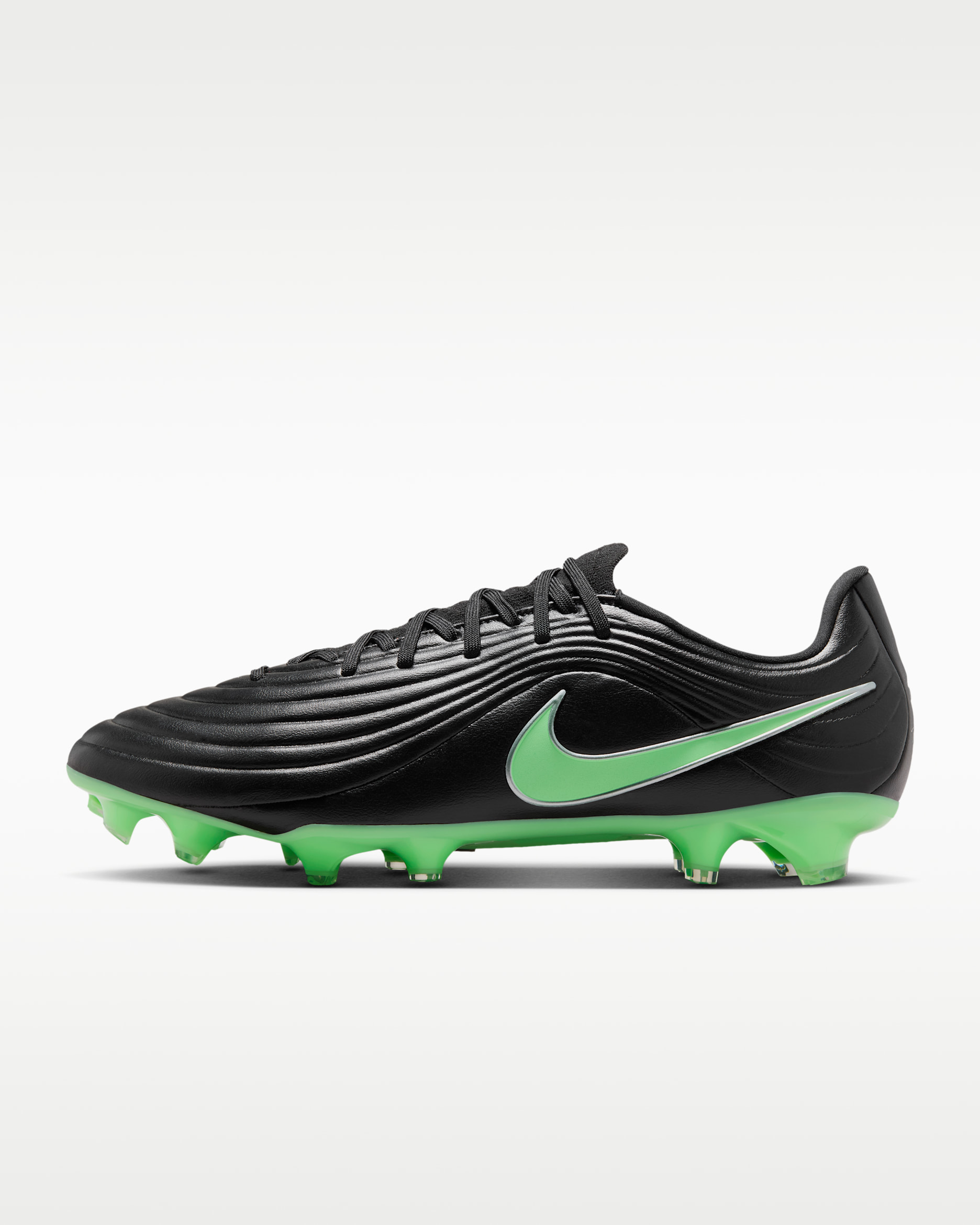 Nike Tiempo Maestro Academy — Black/Black/Illusion Green