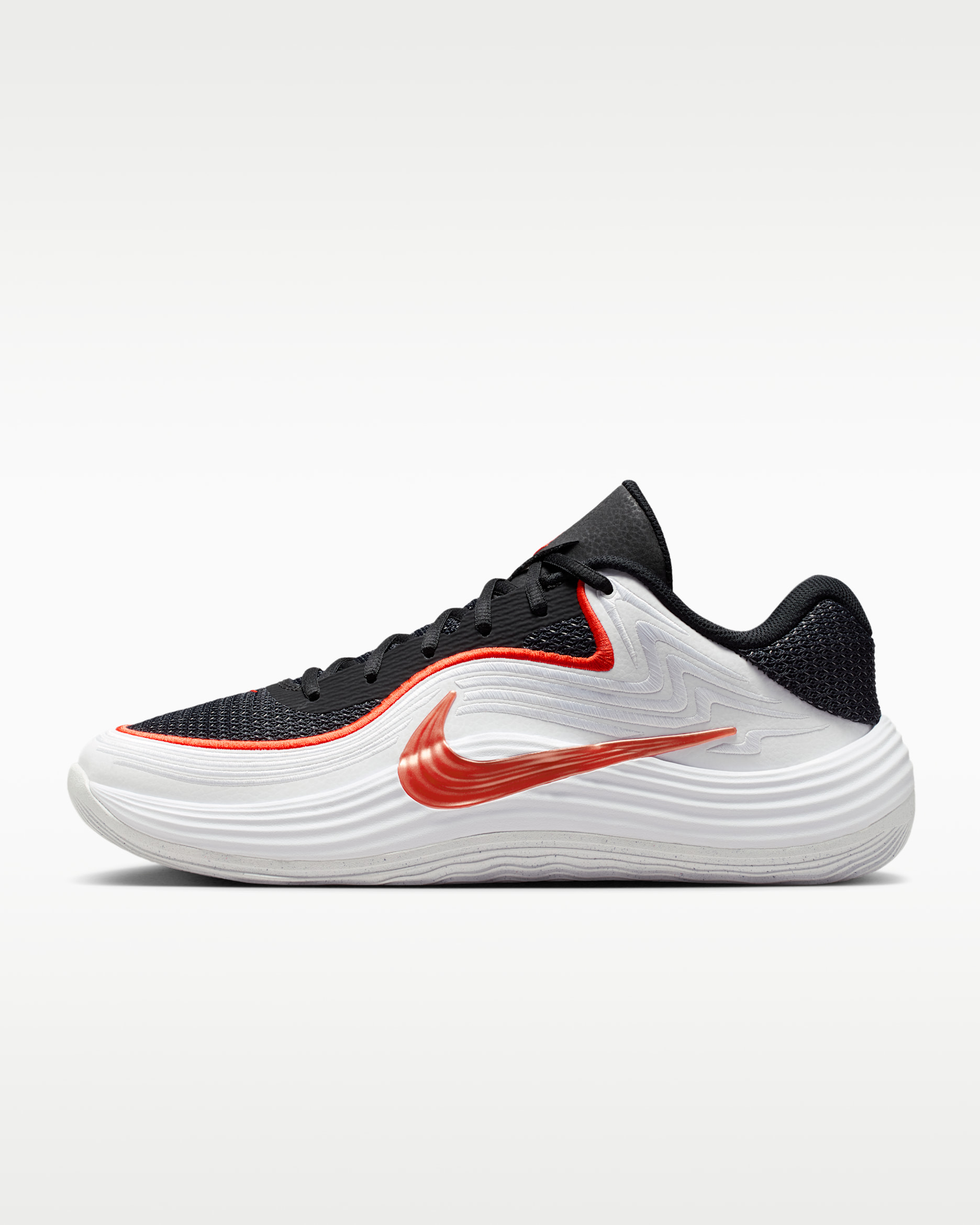 Nike Precision 8 Low — Black/White/Picante Red