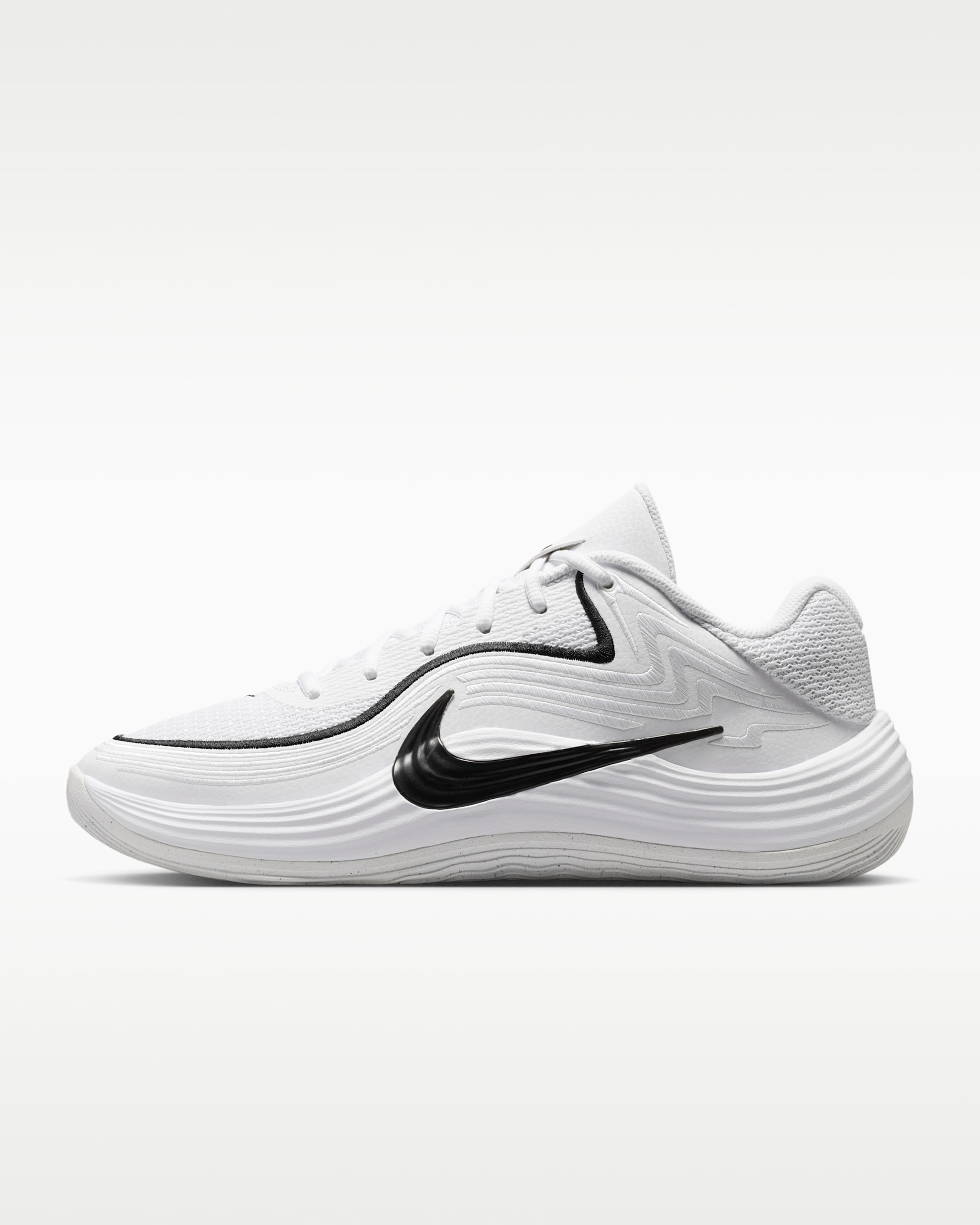 Nike Precision 8 Low — White/Black/Black