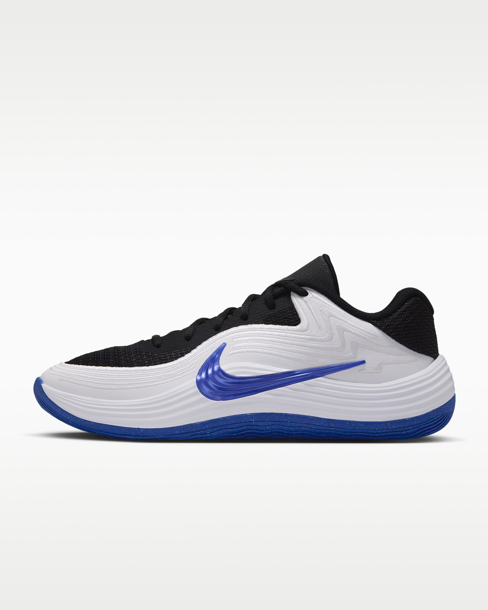 Nike Precision 8 Low — Black/White/Racer Blue/Racer Blue