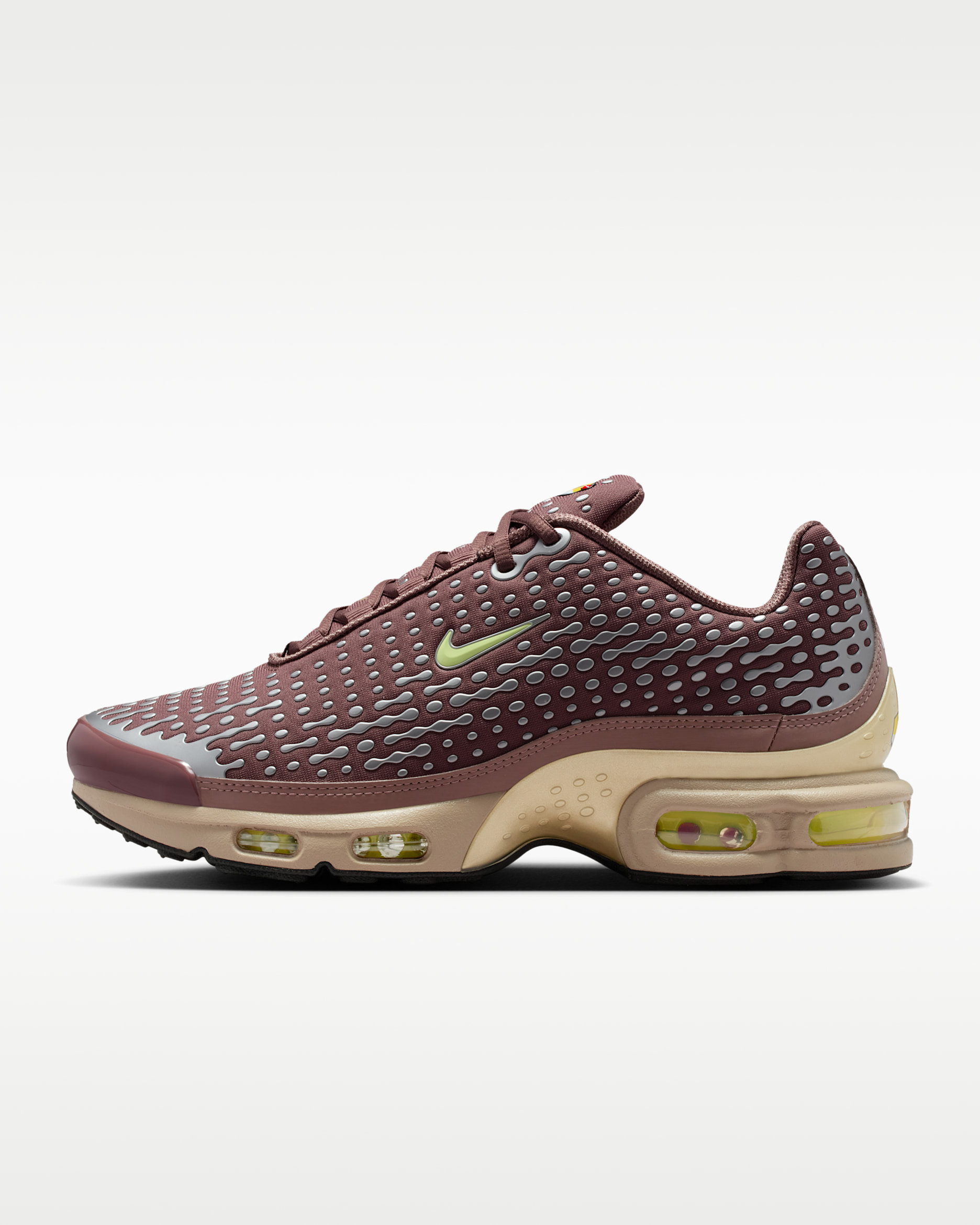 Nike Air Max Plus VII 'Kylian Mbappé' — Plum Eclipse/Metallic Gold Grain/Black/Barely Volt