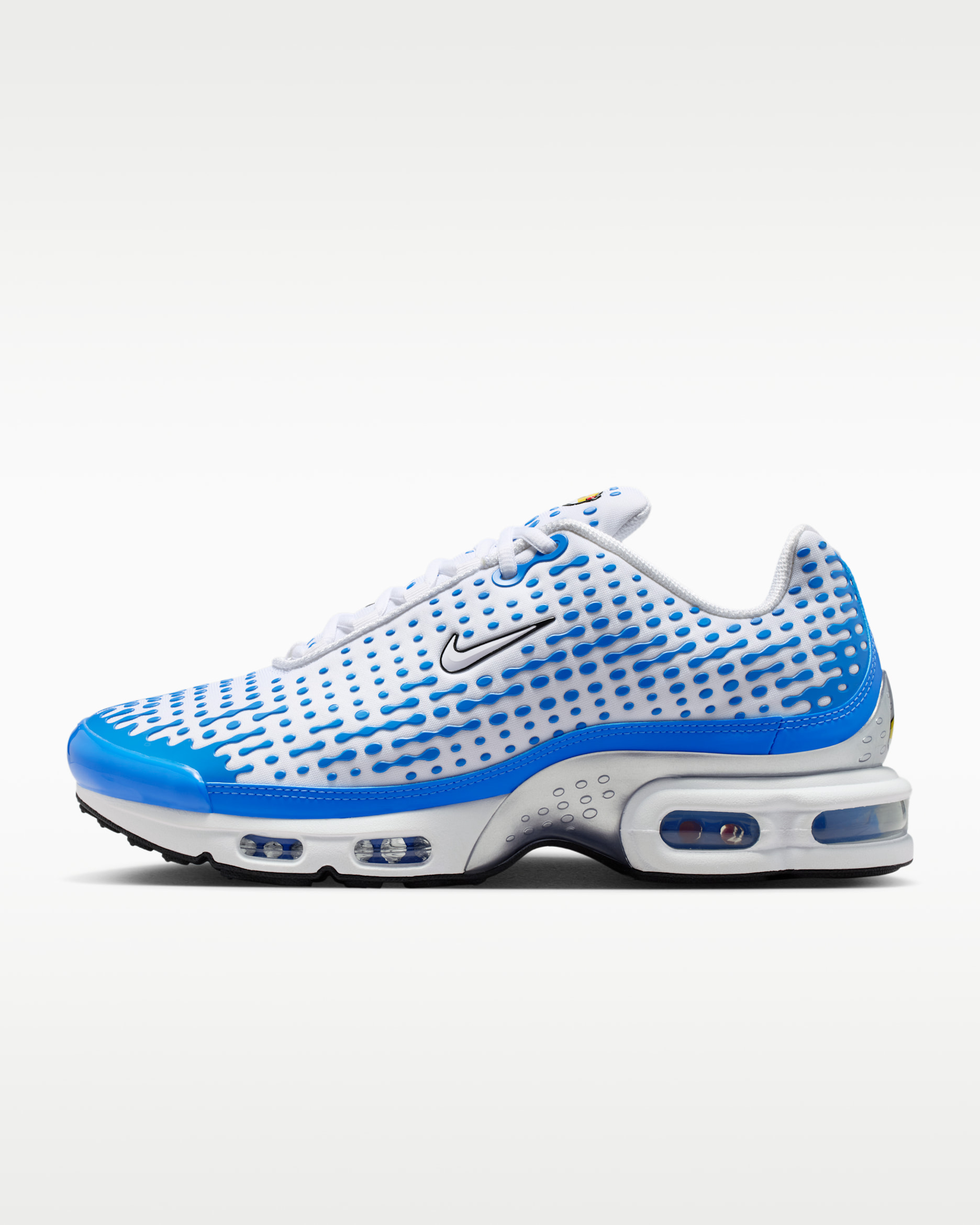 Nike Air Max Plus VII — White/Blue Crystal/Metallic Silver/White
