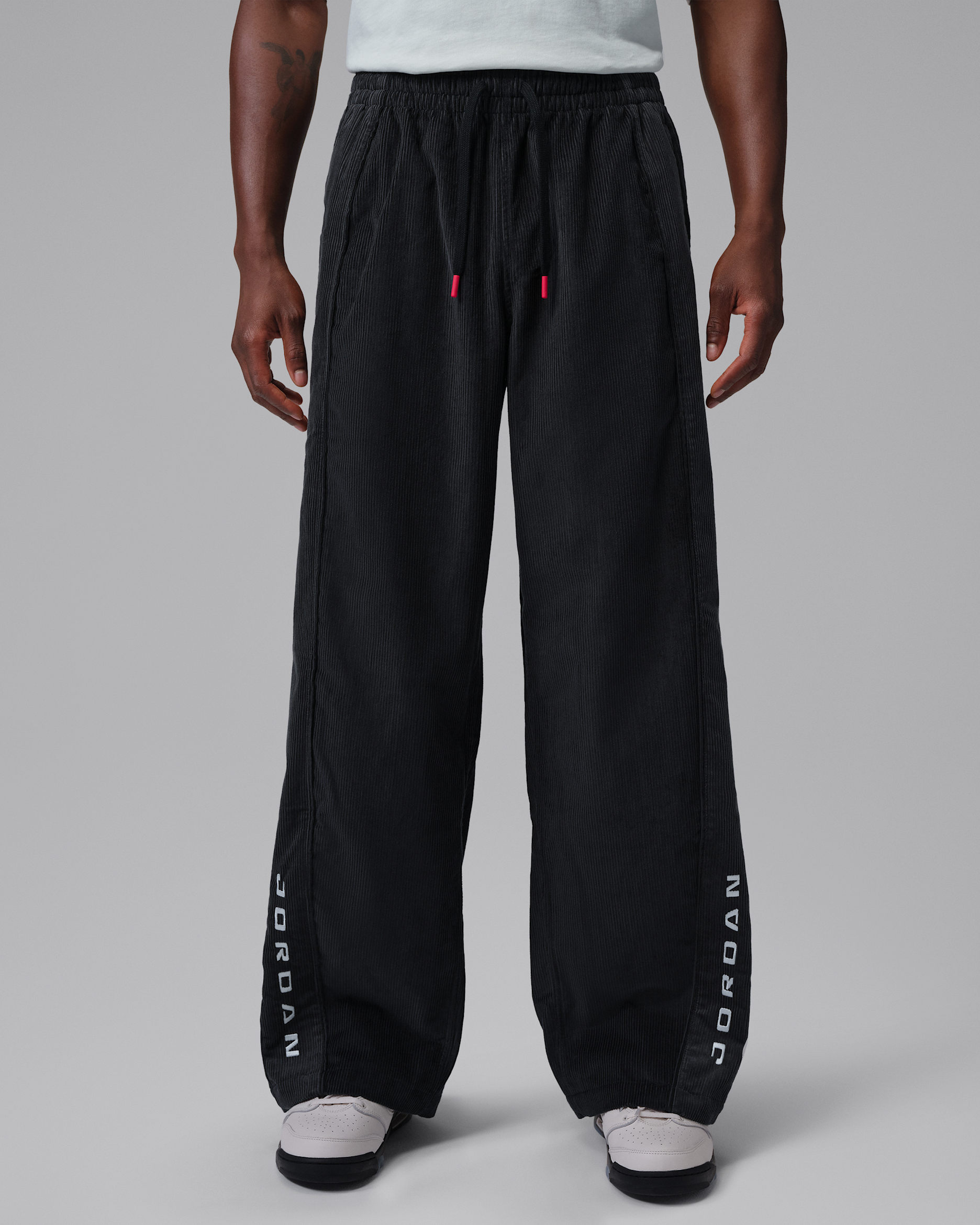 Jordan Flight — Black/Dark Smoke Grey/Black/White