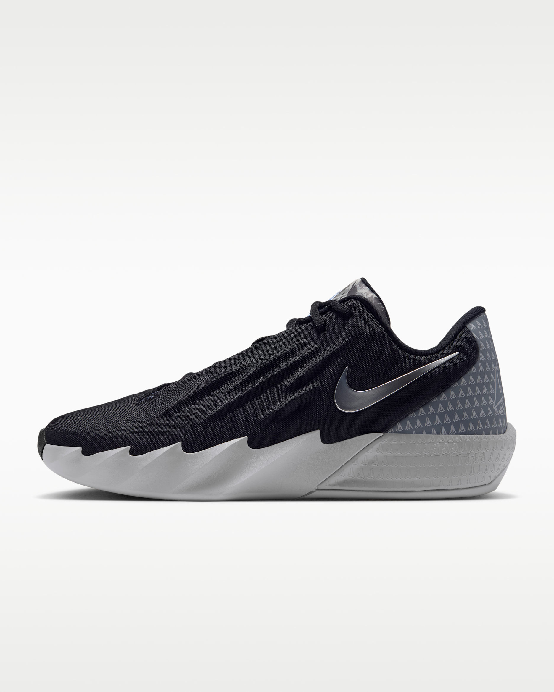 Ja Twelve Time — Black/Smoke Grey/Light Smoke Grey/Metallic Silver