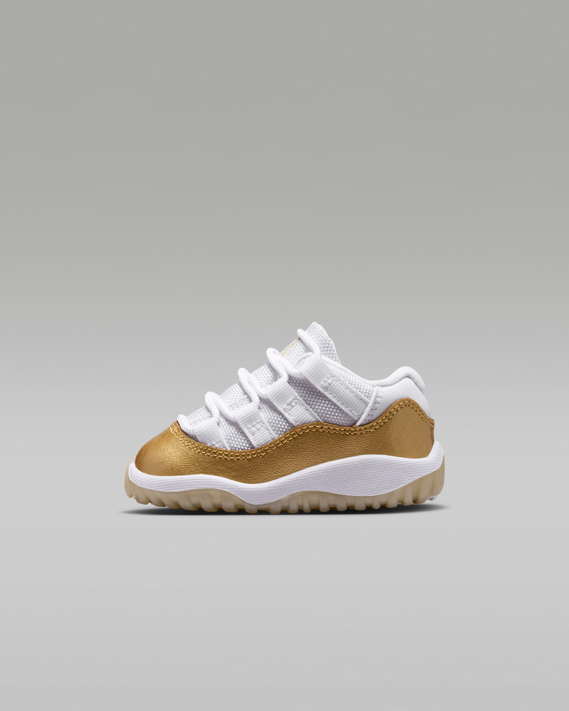 Jordan 11 Retro Low 'Mother's Day' — White/Team Gold/Metallic Gold