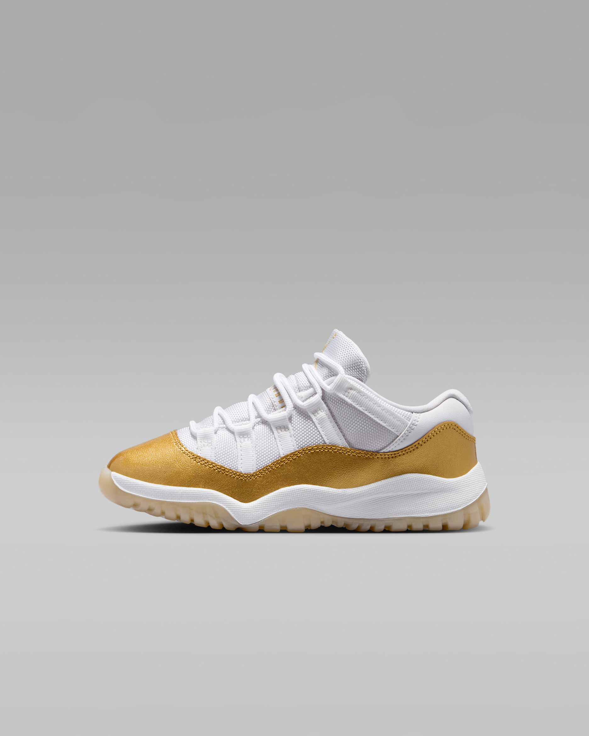 Jordan 11 Retro Low 'Mother's Day' — White/Team Gold/Metallic Gold
