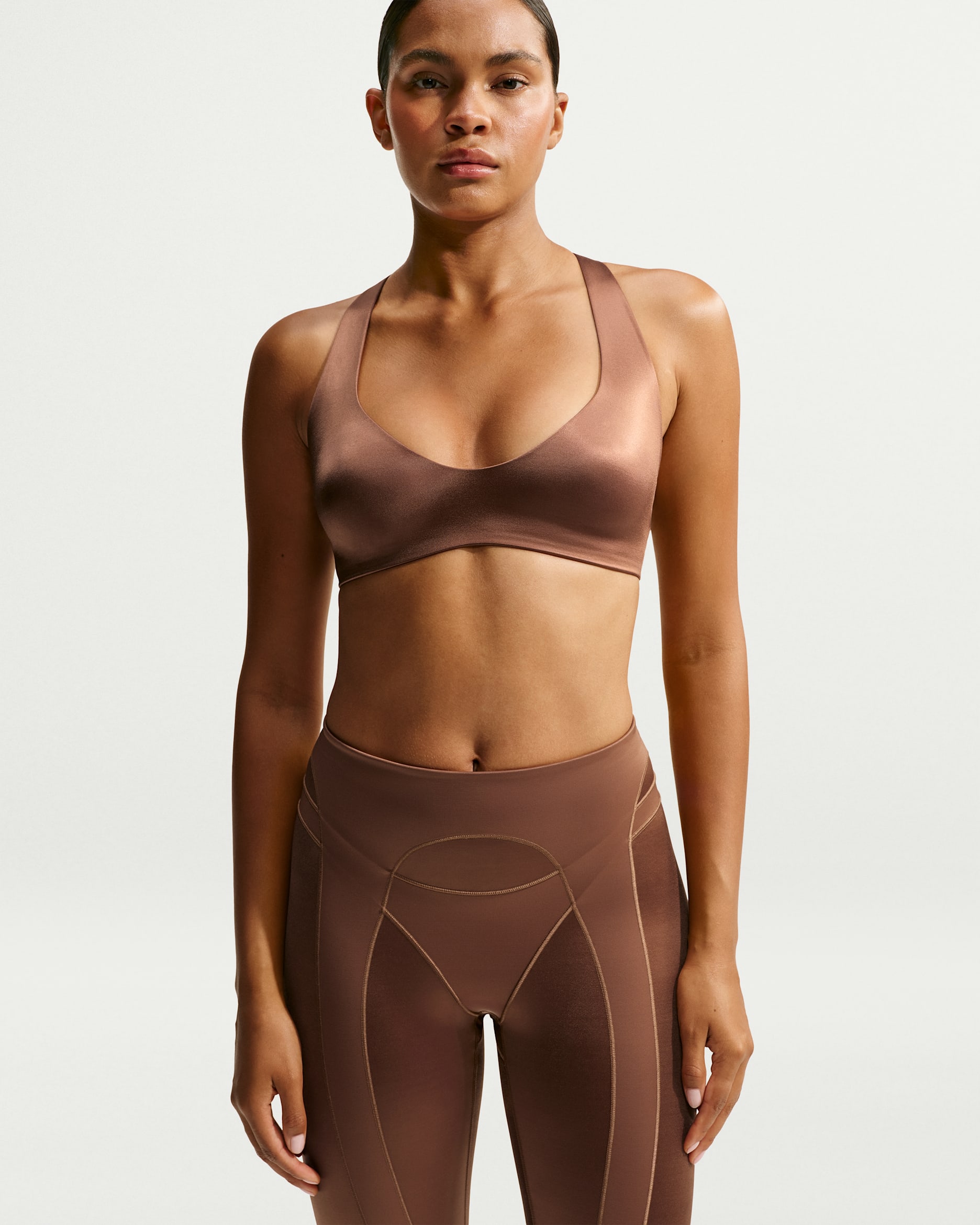 NikeSKIMS Satin Shine — NSKM Carob Brown