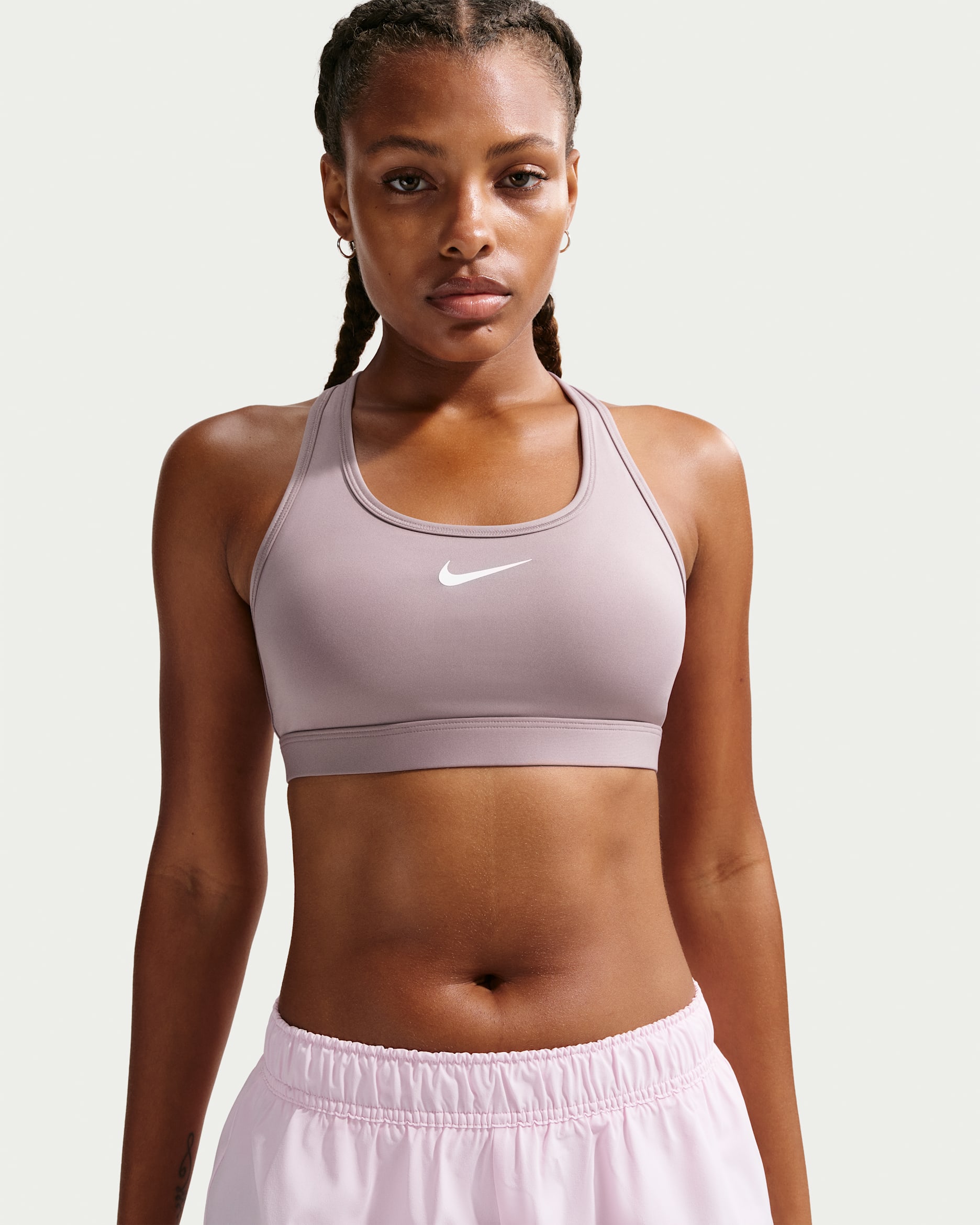 Nike Swoosh — Light Violet Ore/Light Violet Ore/White