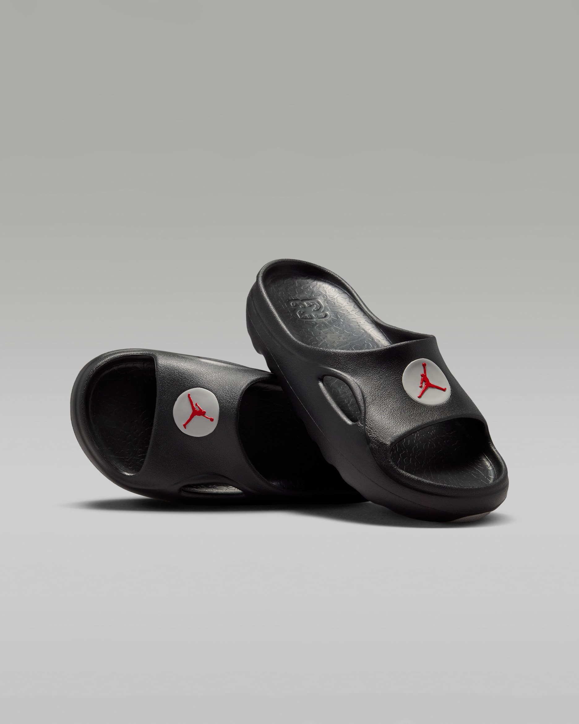 Jordan Hydrip — Black/Tech Grey/University Red