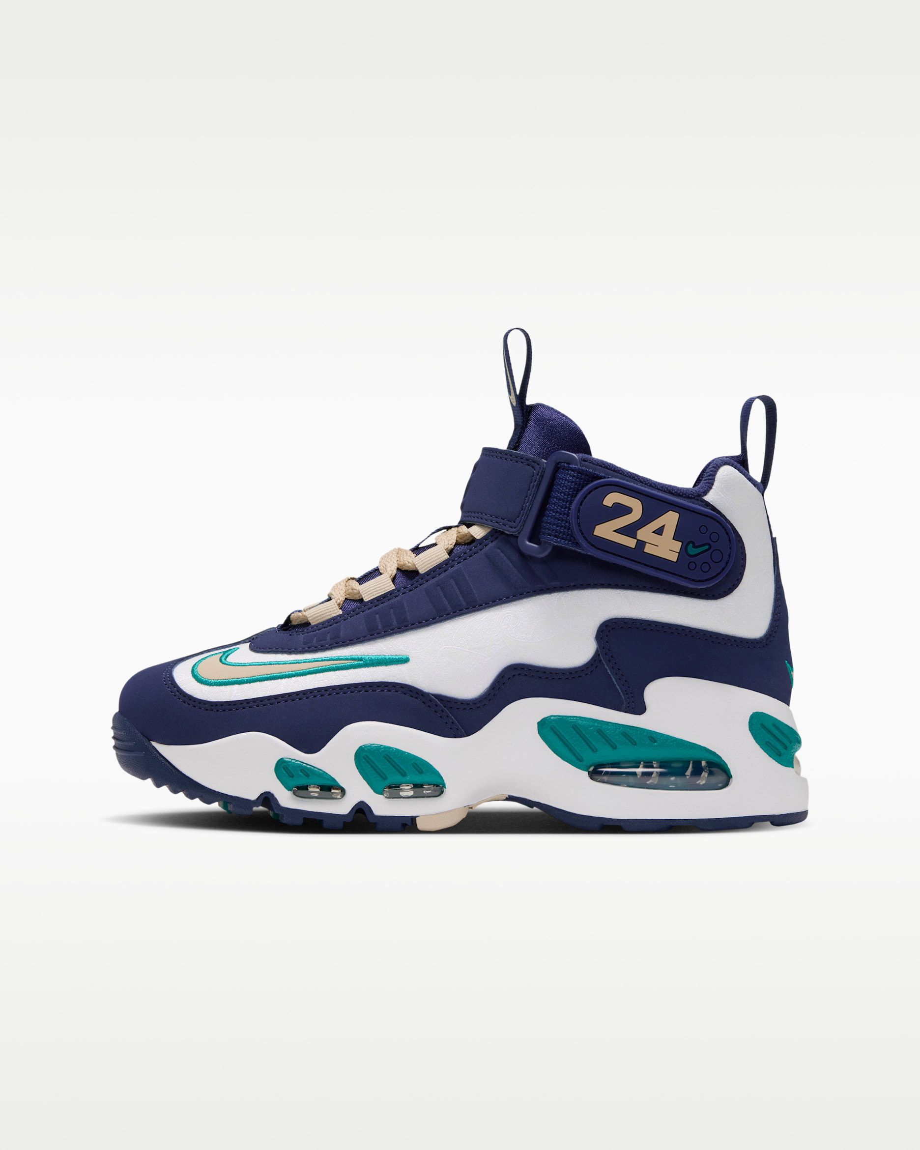Nike Air Griffey Max 1 — Midnight Navy/Fresh Water/Summit White/Team Gold