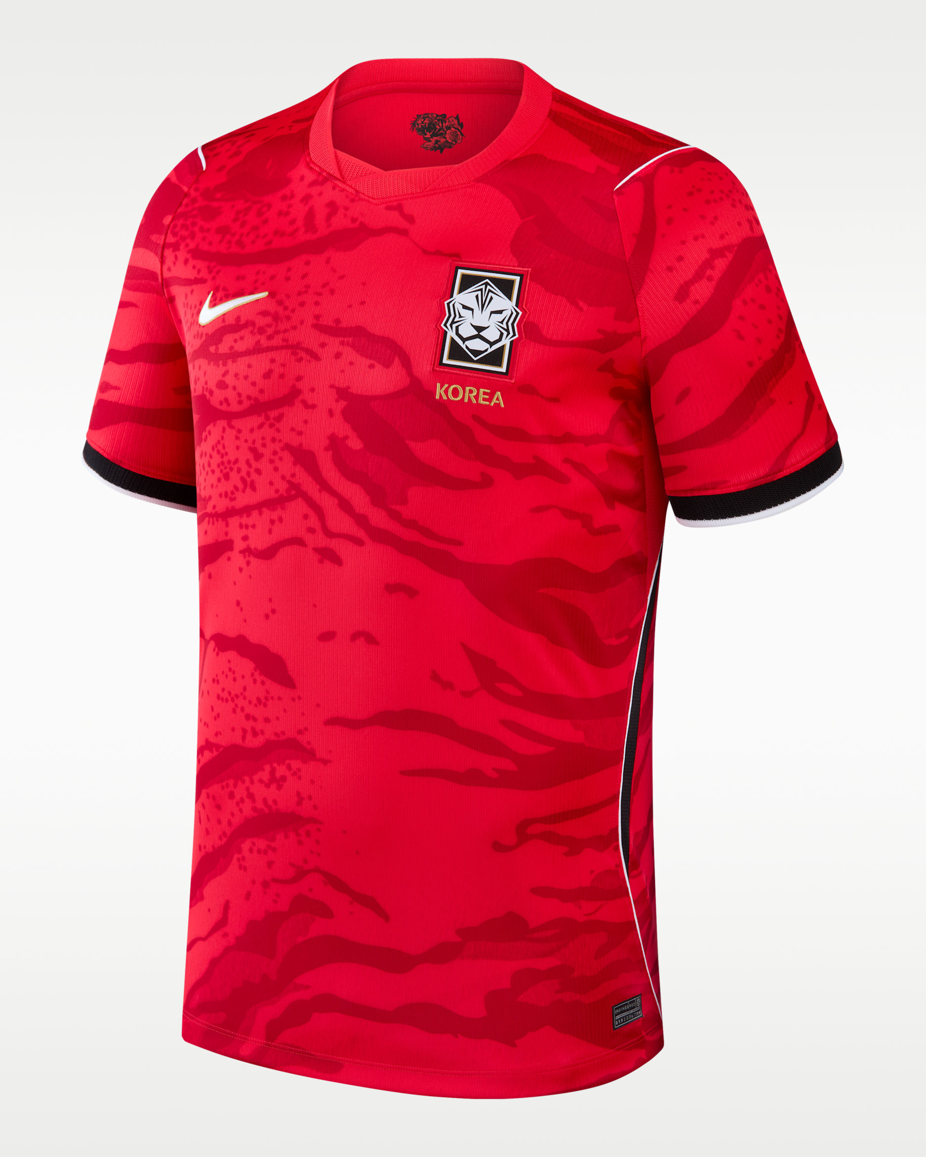 South Korea National Team 2026 Stadium Home — Global Red/Black/White/Club Gold