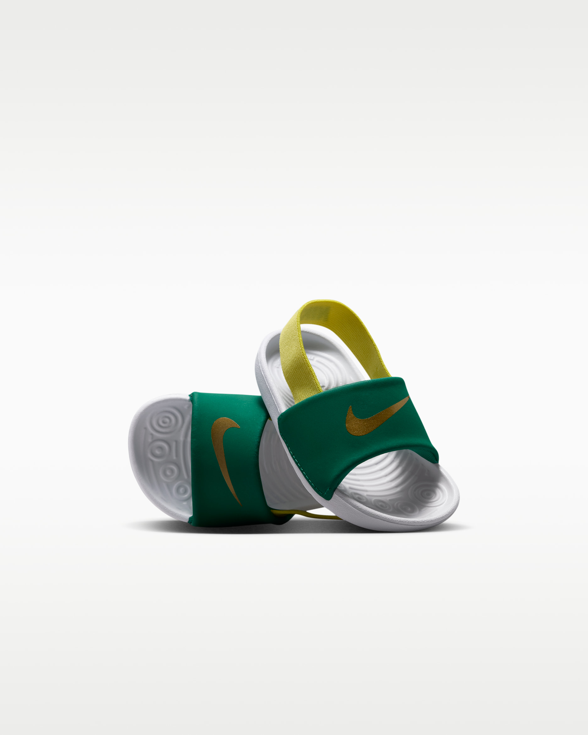 Nike Kawa — Malachite/Sonic Yellow/White/Metallic Gold