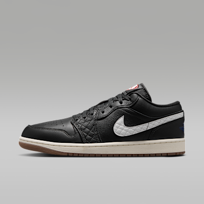 Air Jordan 1 Low SE — Off-Noir/University Red/Game Royal/Sail