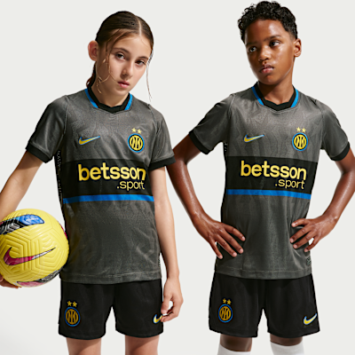 Inter Milan 2026/27 Stadium Third — Iron Grey/Black/Tour Yellow