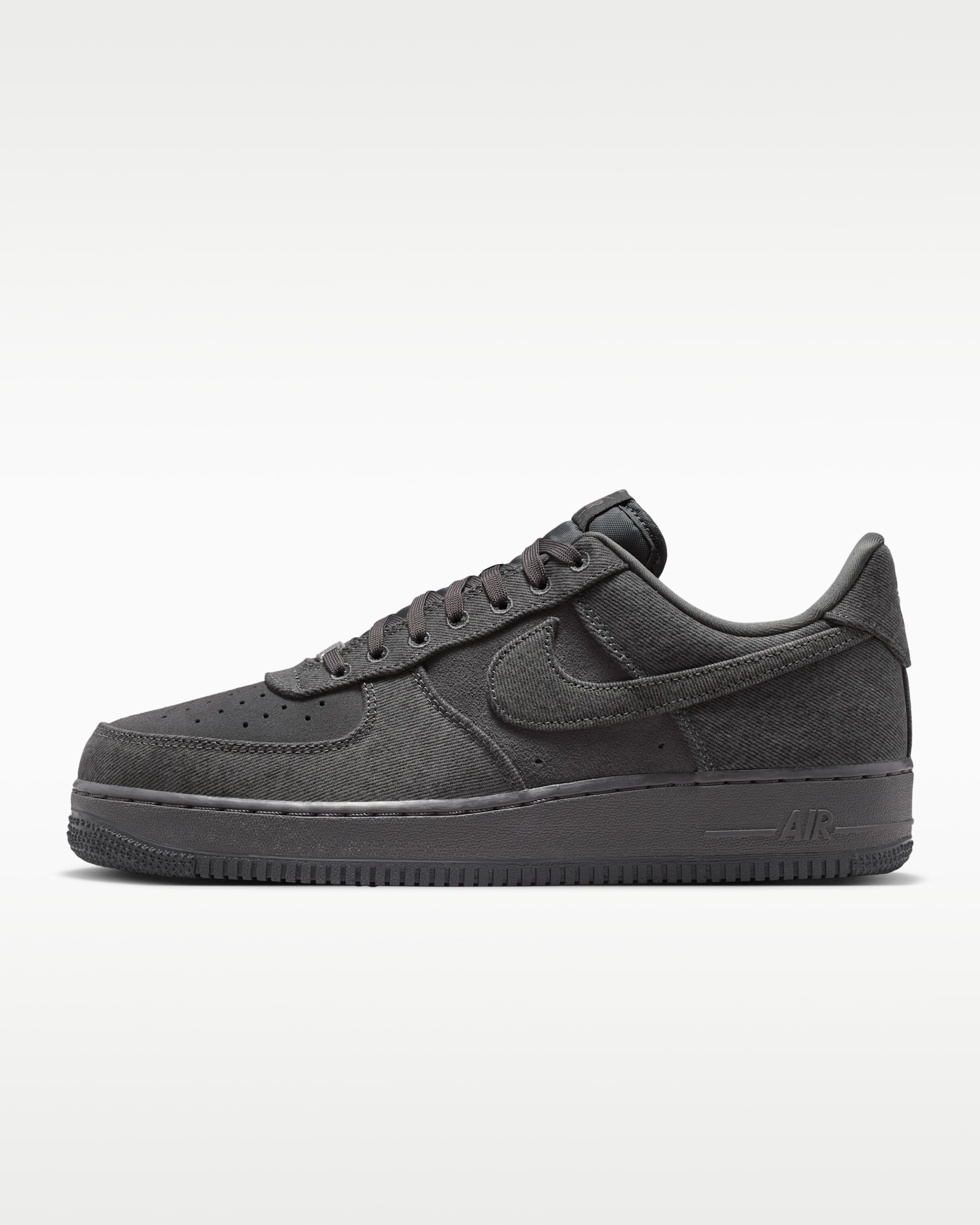 Air Force 1 '07 LV8 'Denim' — Anthracite/Medium Ash/Metallic Silver/Anthracite
