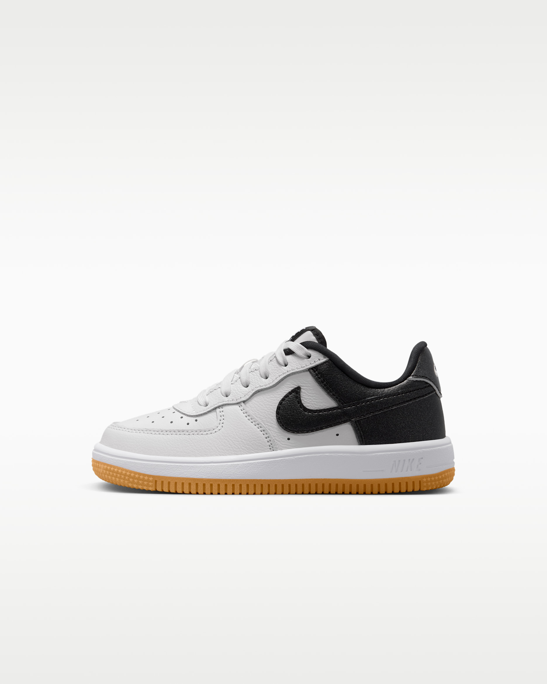 Nike Force 1 Low LV8 5 — Summit White/White/Metallic Silver/Black