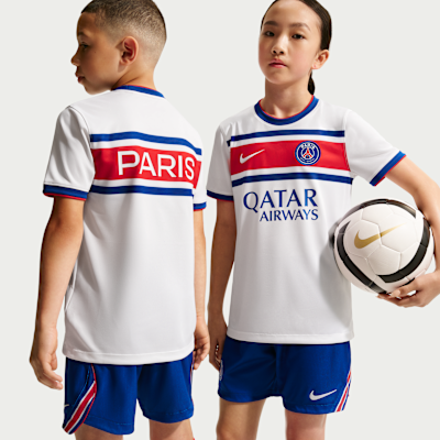 Paris Saint-Germain Home — White/Old Royal/University Red/White