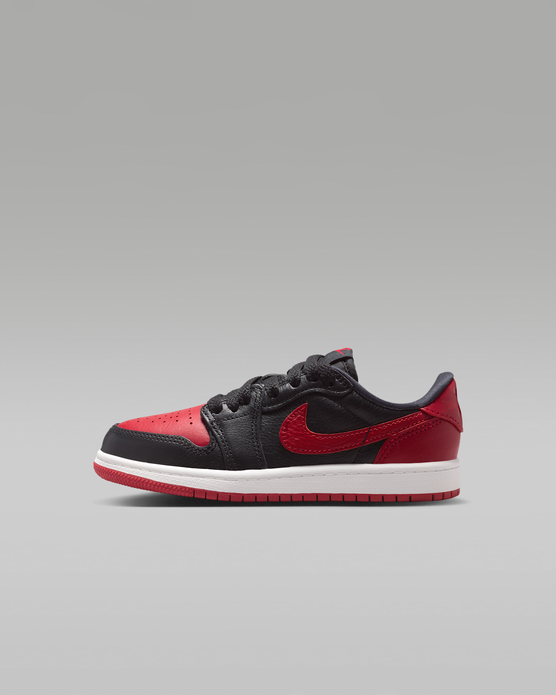 Jordan 1 Retro Low OG 'Banned' — Black/Varsity Red/Summit White/Black