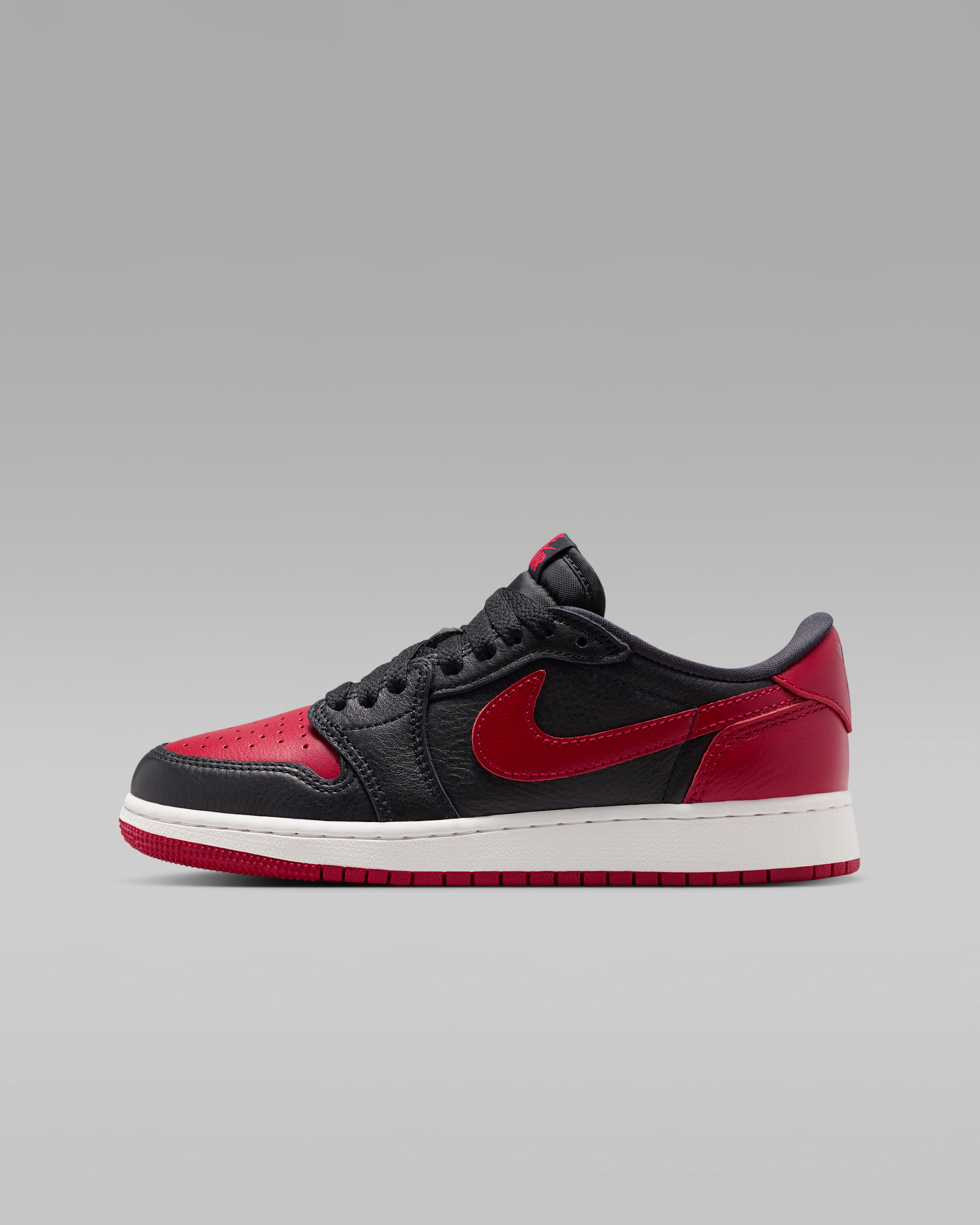 Air Jordan 1 Retro Low OG 'Banned' — Black/Varsity Red/Summit White/Black
