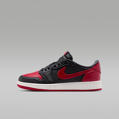 Air Jordan 1 Retro Low OG 'Banned' — Black/Varsity Red/Summit White/Black