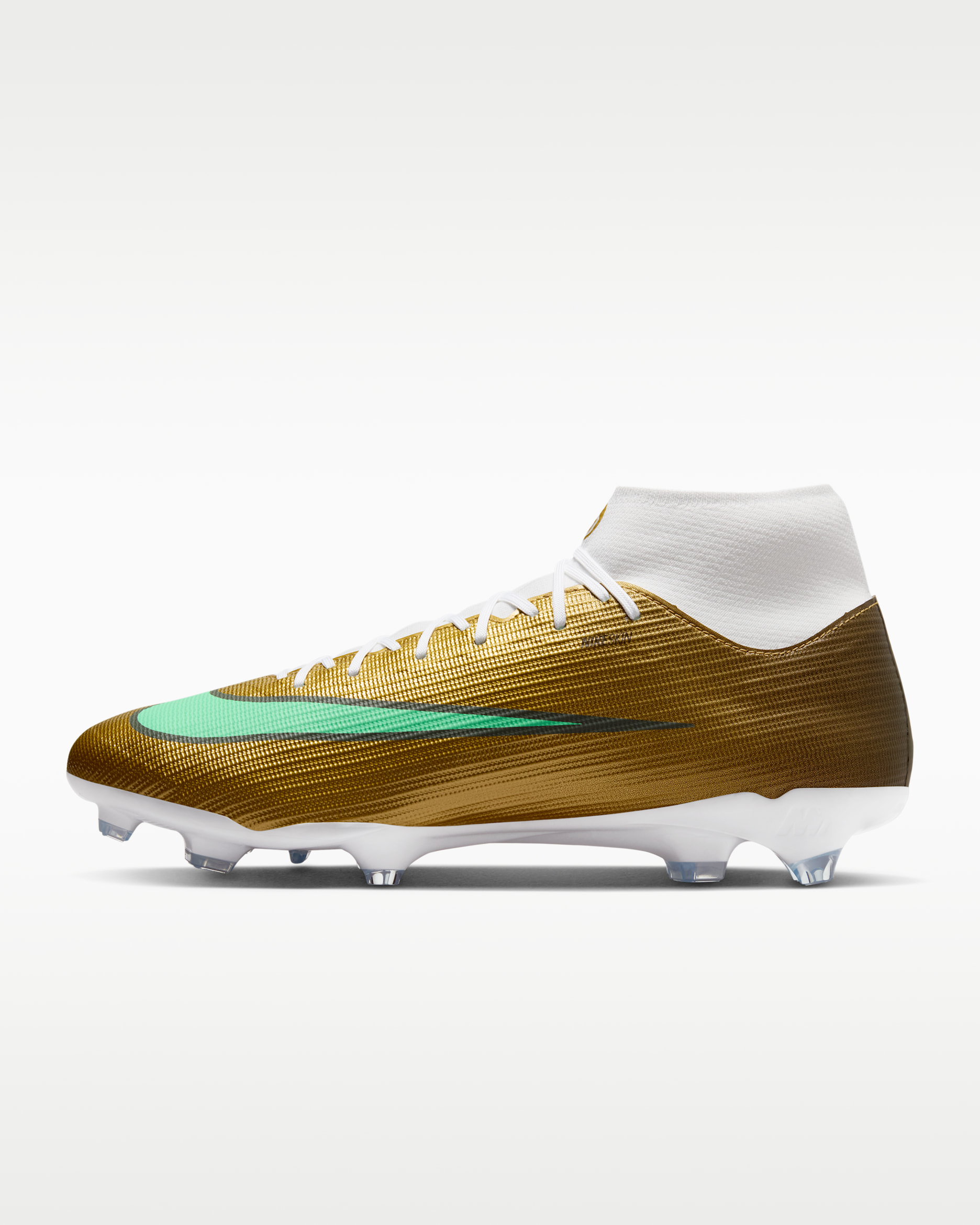 Nike Mercurial Superfly 11 Academy 'Kylian Mbappé' — Metallic Gold/Green Glow