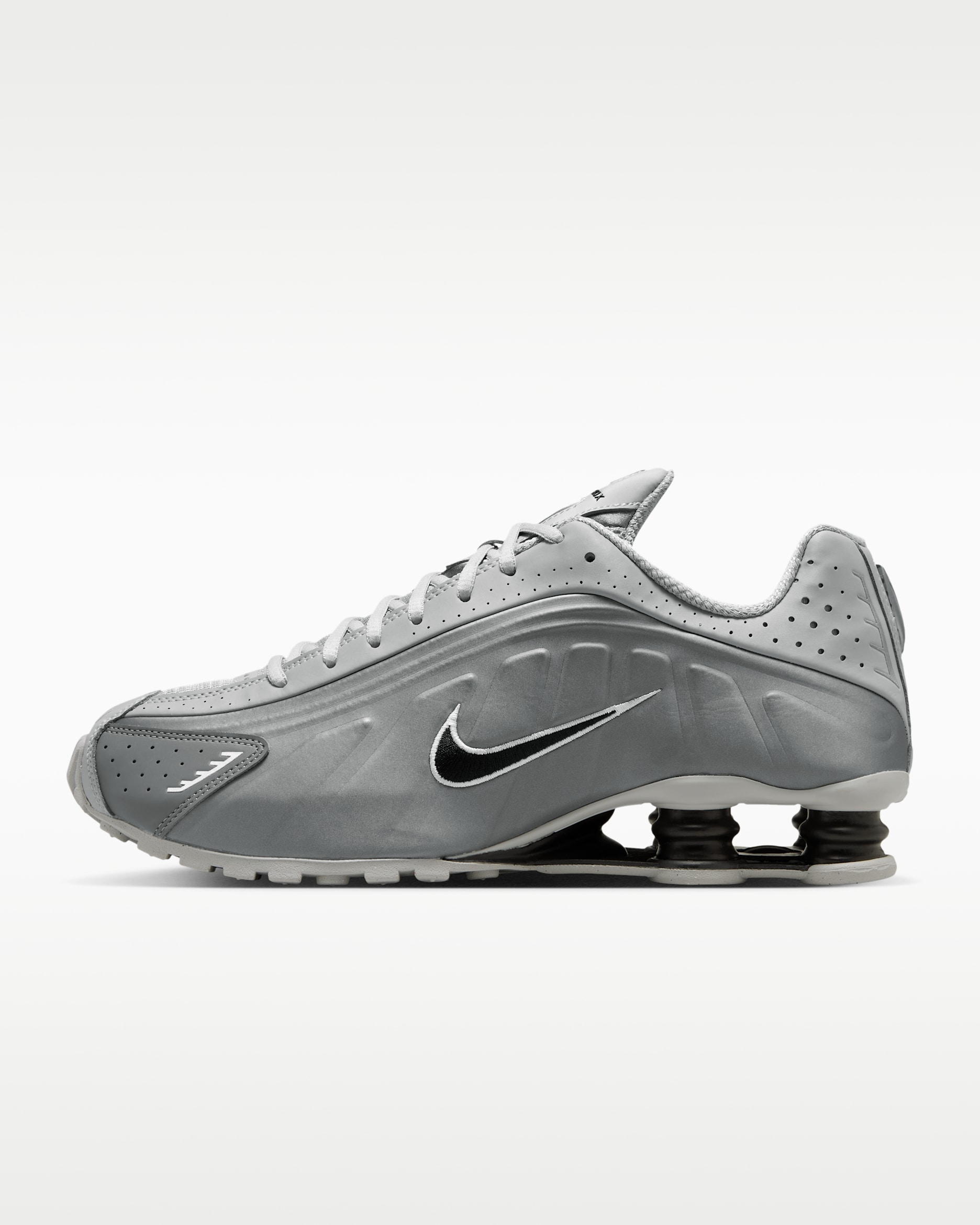 Nike Shox R4 — Light Smoke Grey/Smoke Grey/White/Black