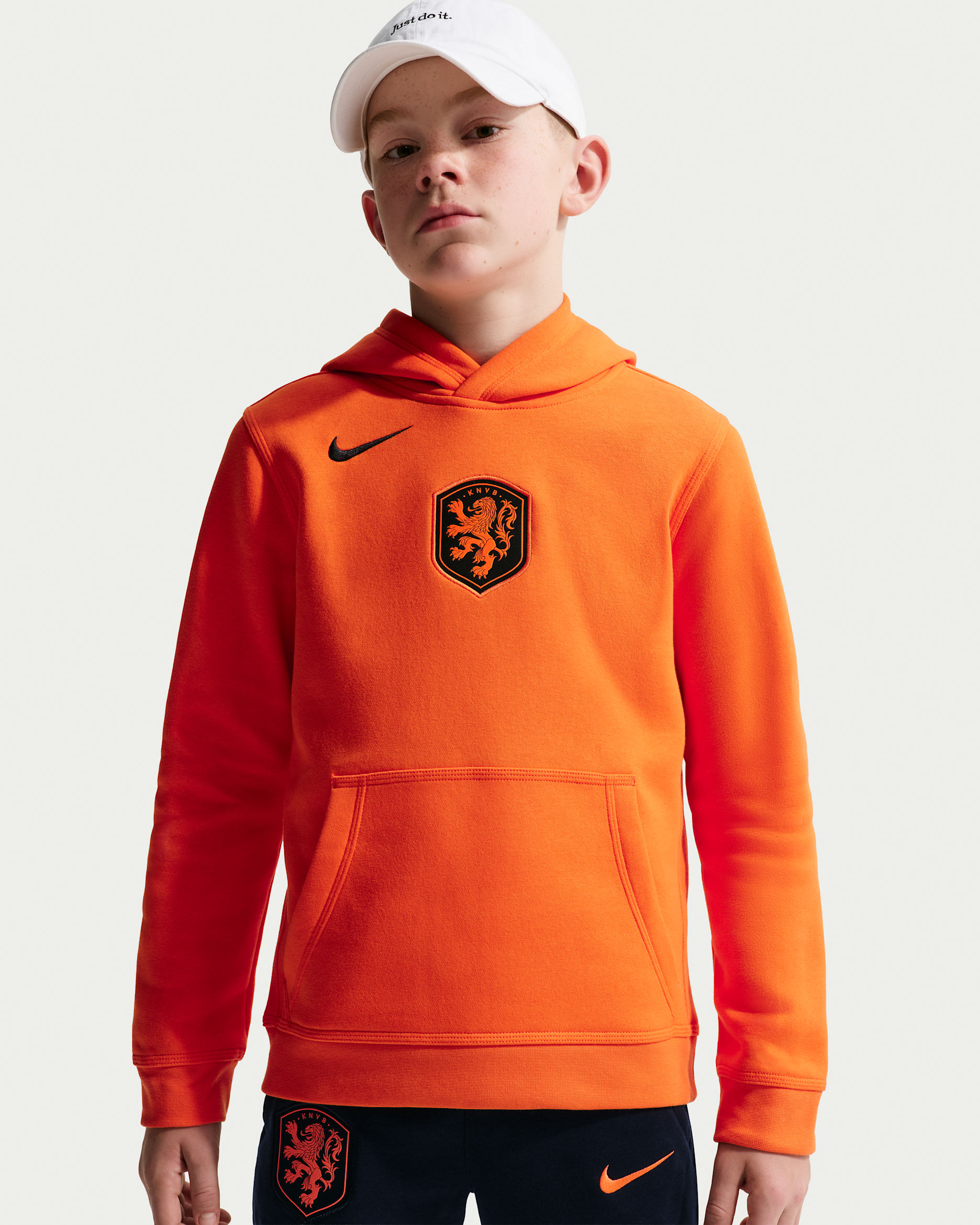 Netherlands Club — Safety Orange/Black