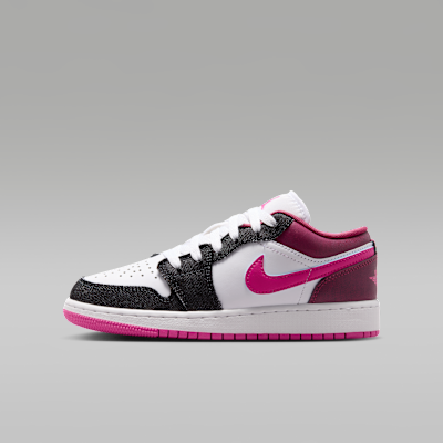 Air Jordan 1 Low SE — Off-Noir/White/Desert Pink/Desert Pink