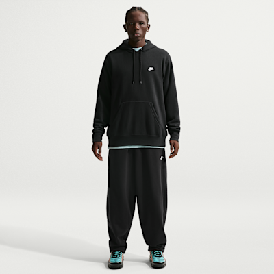 Nike Sportswear Club — Black/Black/White