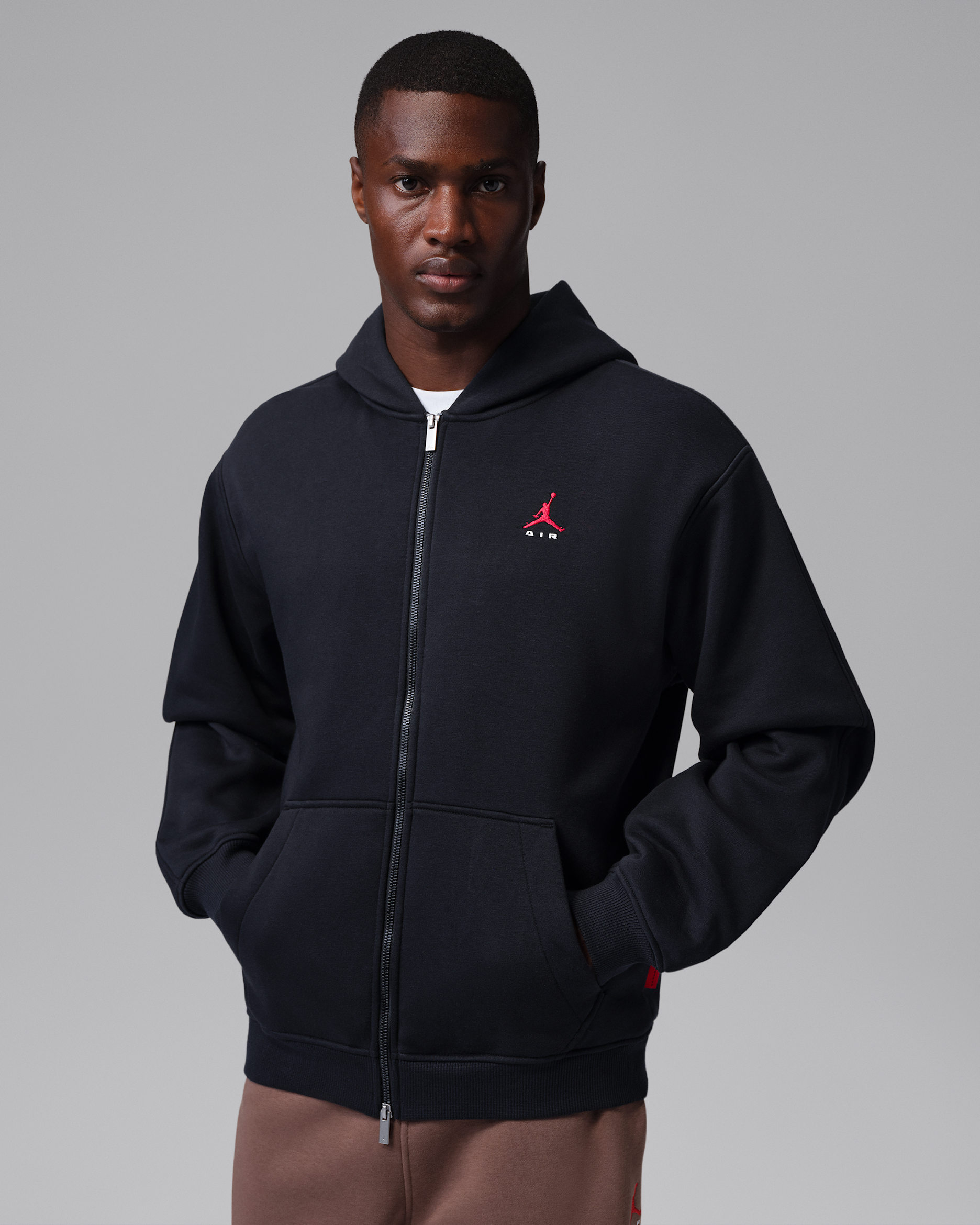 Jordan Brooklyn — Black/Black/University Red