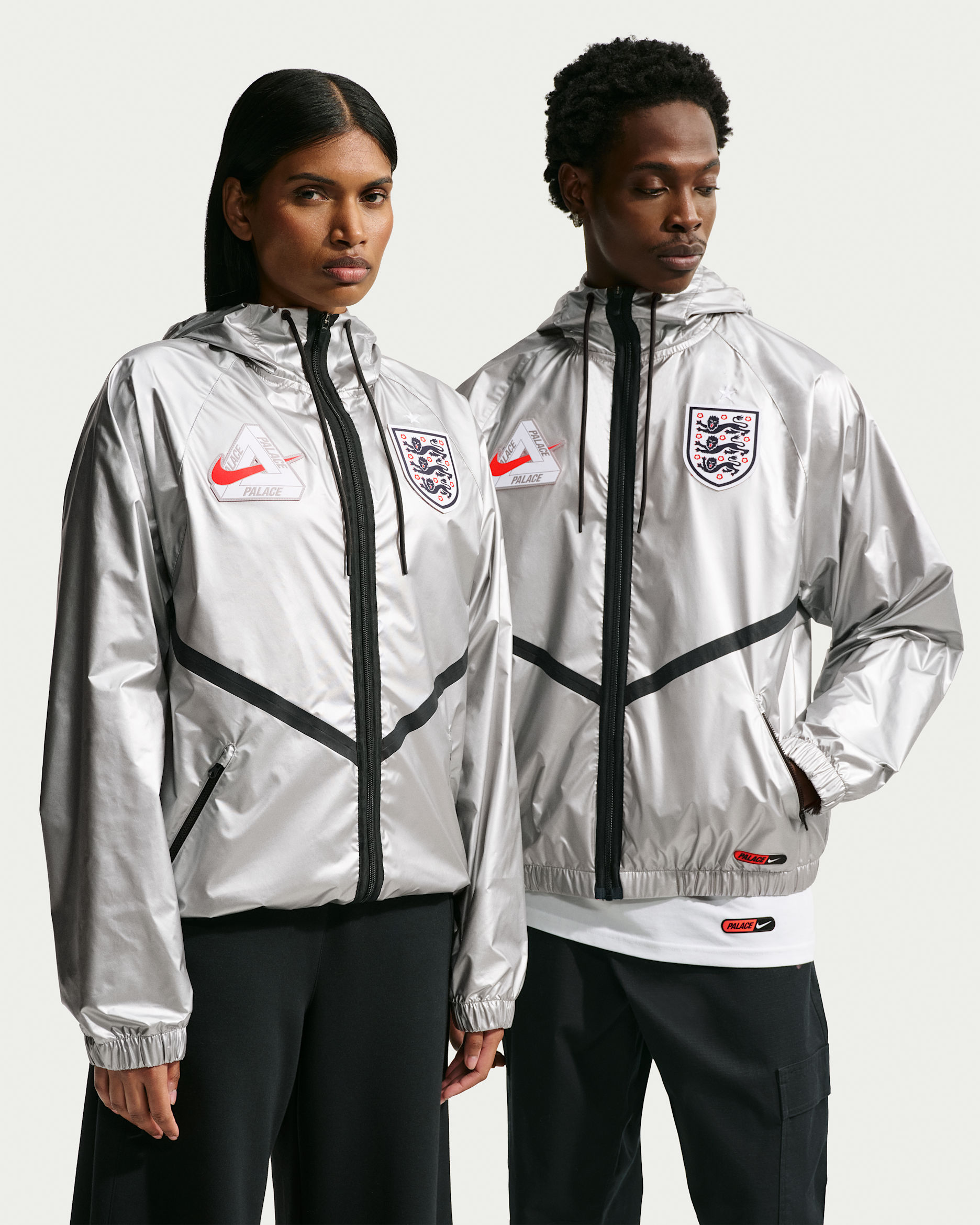 England x Palace — Pewter Grey/Bright Crimson/Black/Bright Crimson