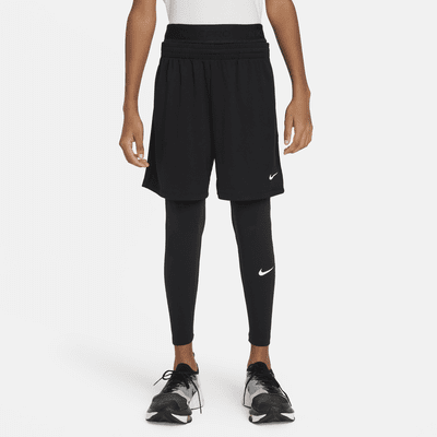 Nike Pro Dri-FIT — Black/Black/White